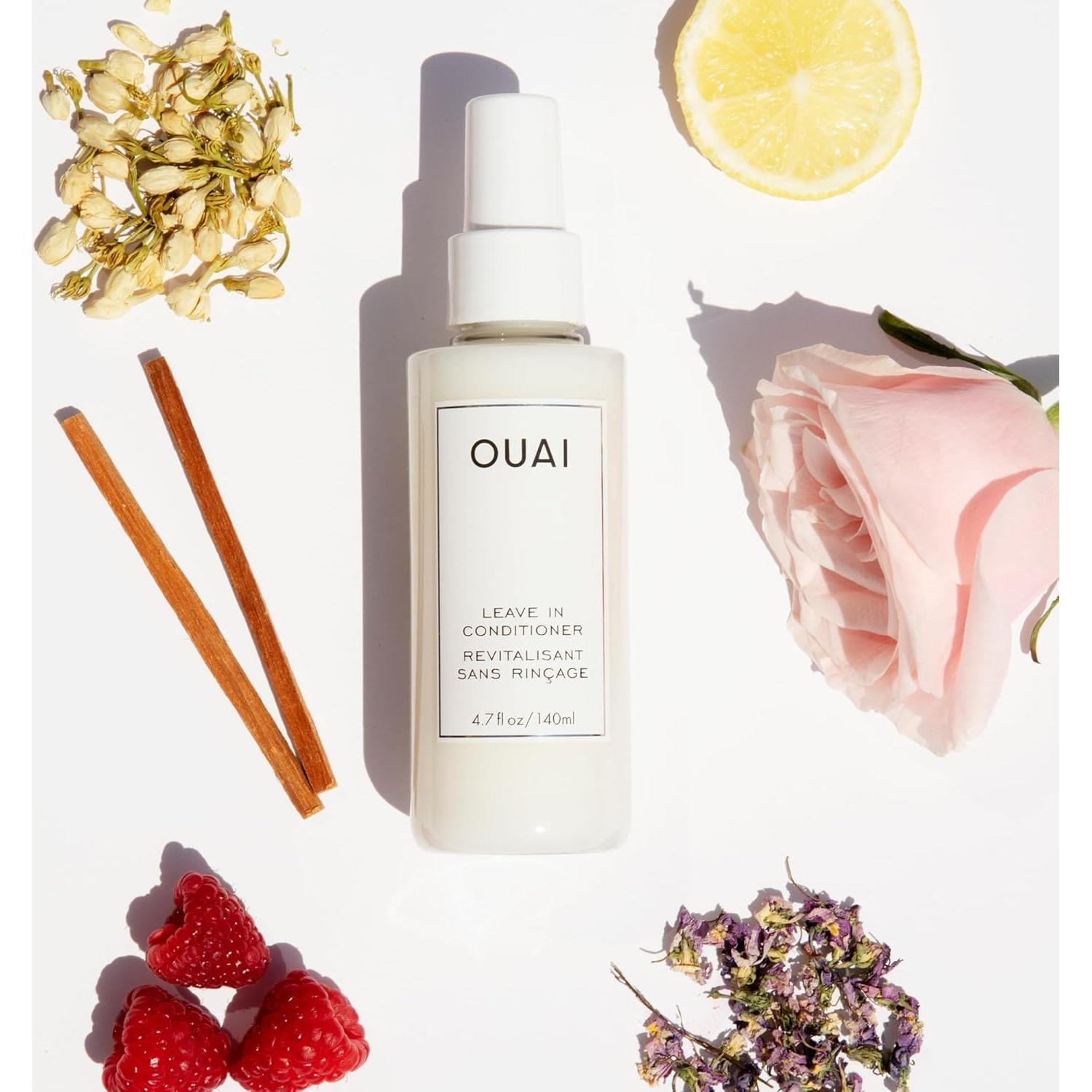 OUAI Acondicionador Sin Enjuague 42.5g - Spray Multitarea Protector Térmico