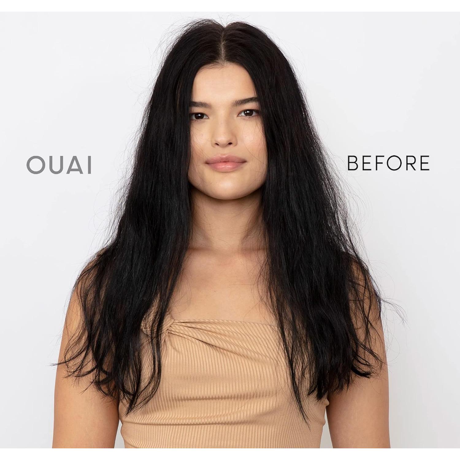 Acondicionador Sin Enjuague OUAI + Aceite para Cabello 133 g