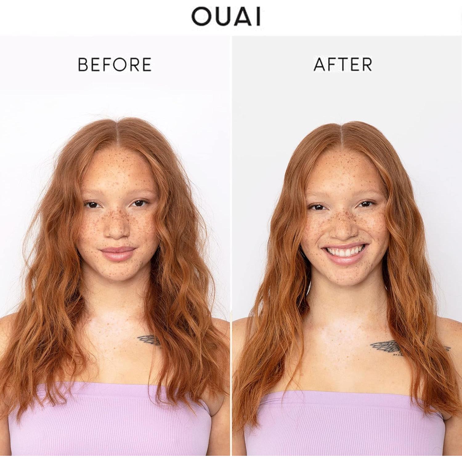 Acondicionador Sin Enjuague OUAI + Aceite para Cabello 133 g