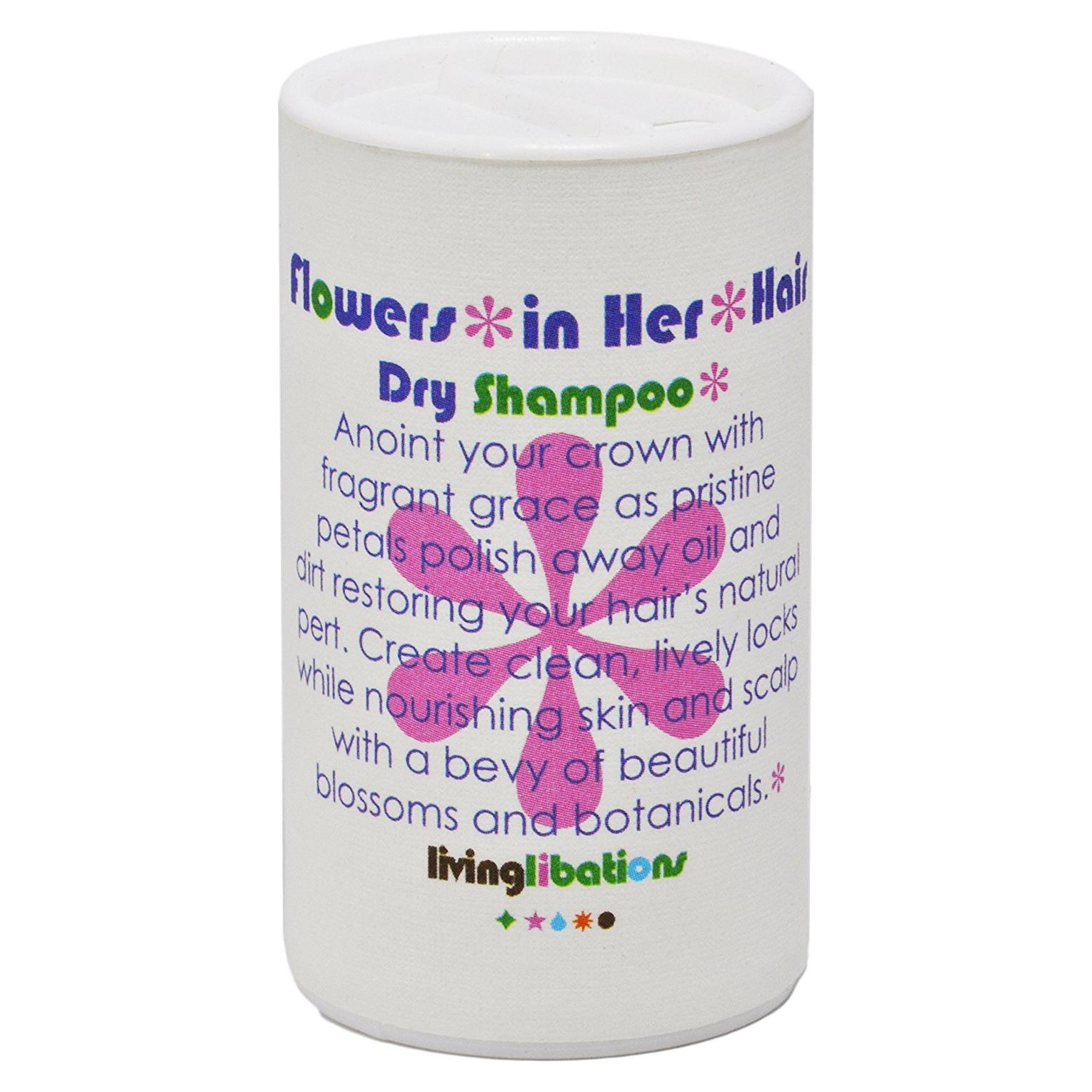 Champú Seco Orgánico Living Libations 30 ml - Flores en Su Cabello