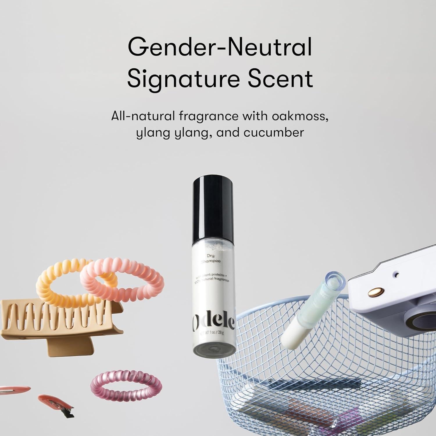 Champú Seco Odele 28.35 g - Revive Volumen y Absorbe Aceite