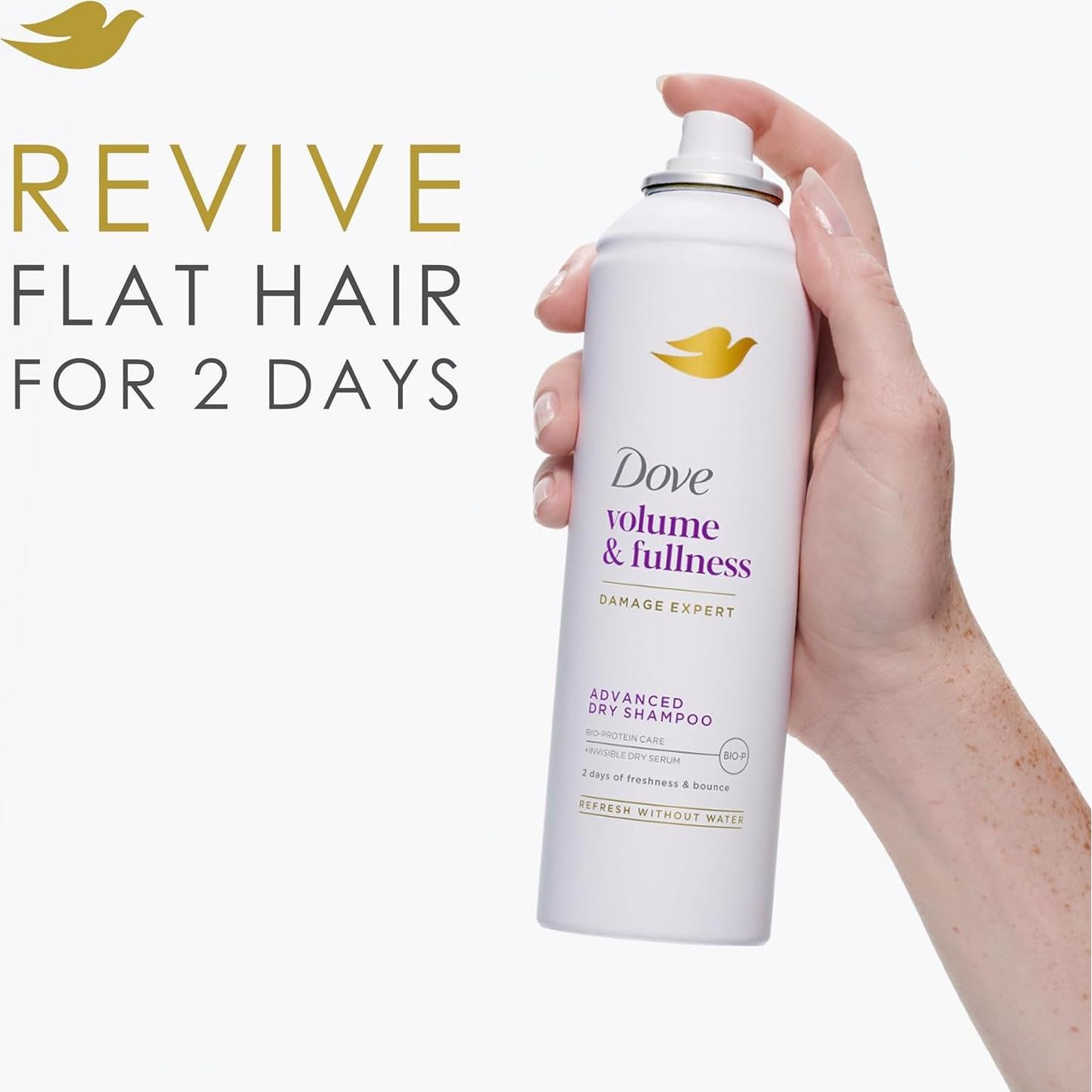 Champú Seco Dove Volumen y Plenitud 2 Unidades 141.75 g