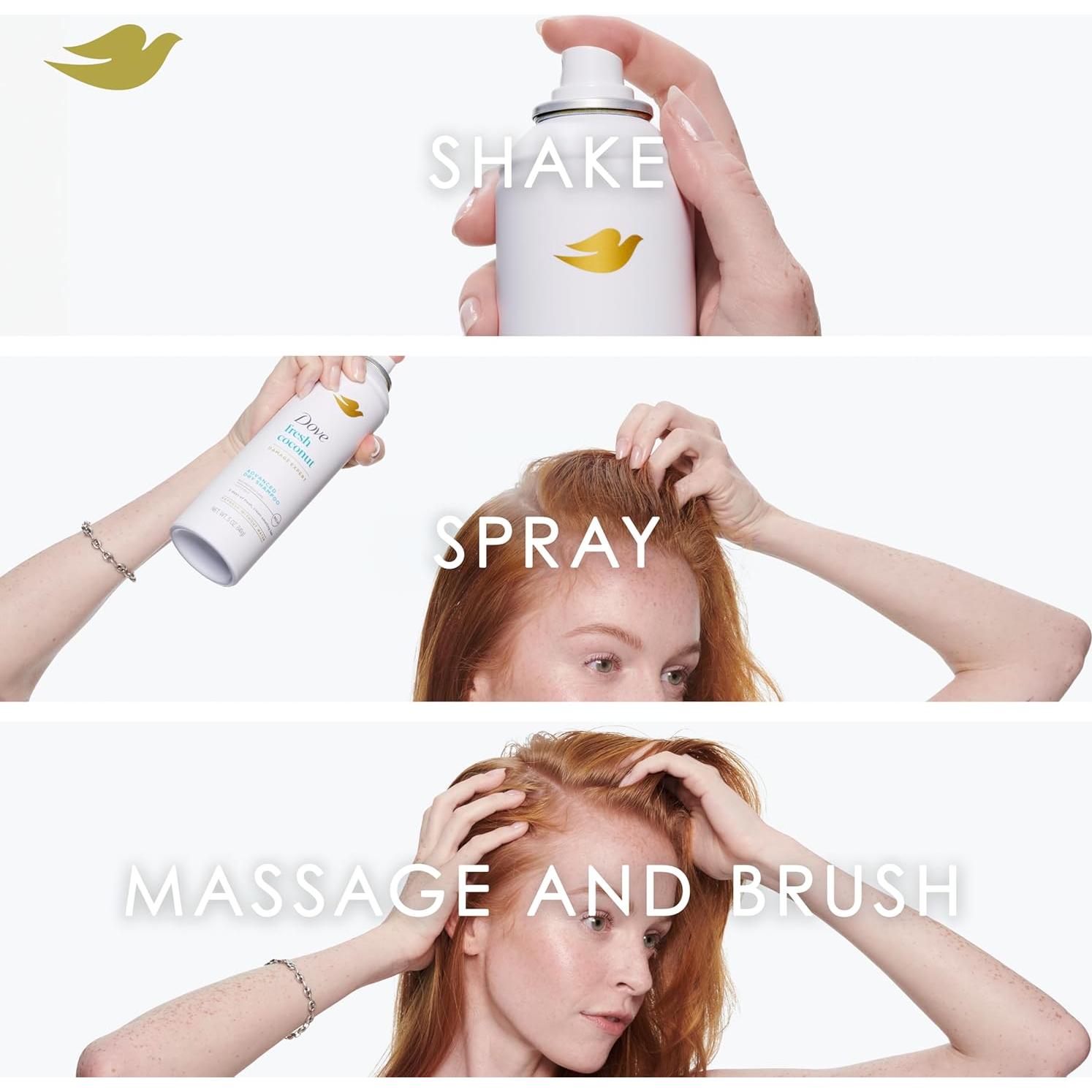 Champú Seco Dove Volumen y Plenitud 2 Unidades 141.75 g