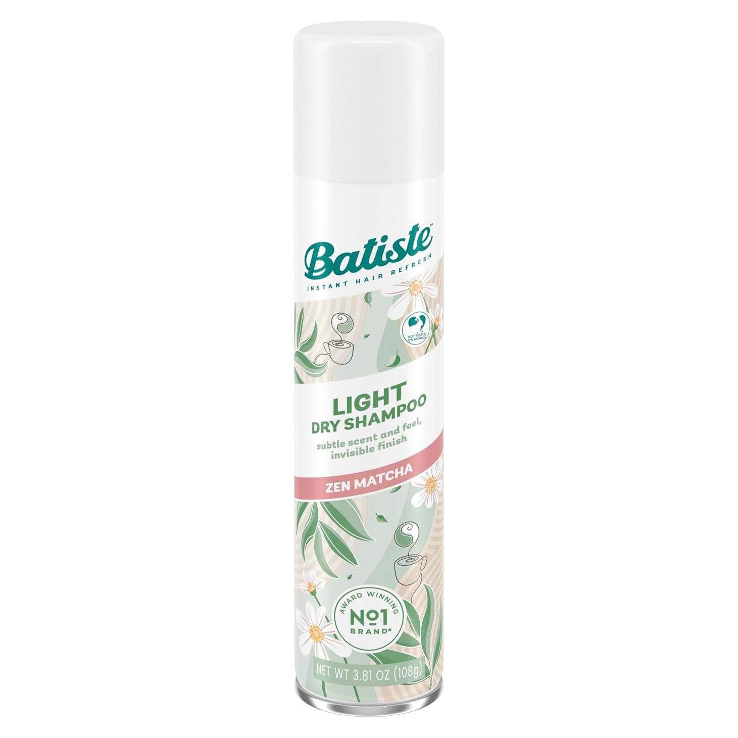 Champú Seco Batiste Ligero Zen Matcha 108 g - Acabado Invisible