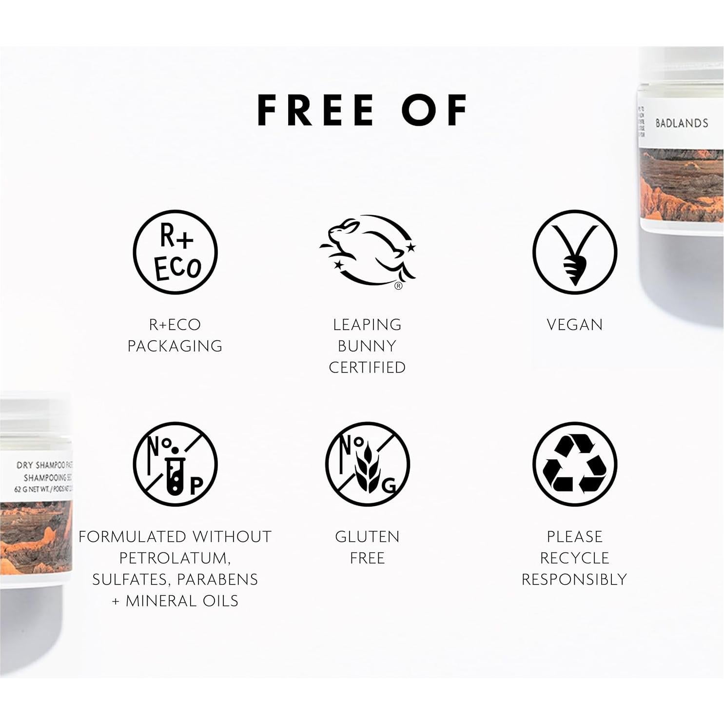 Pasta de Champú Seco R+Co Badlands 62.4g Unisex