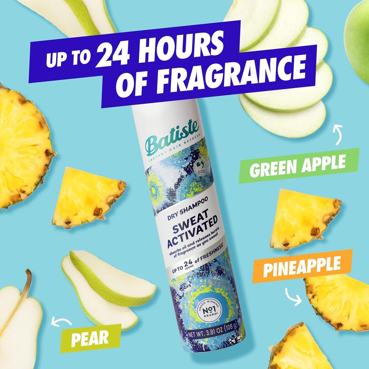 Champú Seco Batiste Activado por Sudor 108g - Frescura 24h