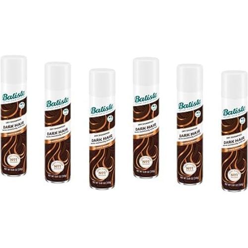 Champú Seco Batiste Marrón Oscuro 190 g - Paquete de 3