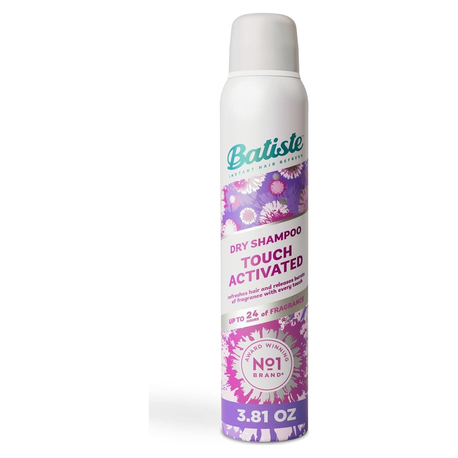 Champú Seco Batiste Activado por Toque 108 g - Frescura 24h