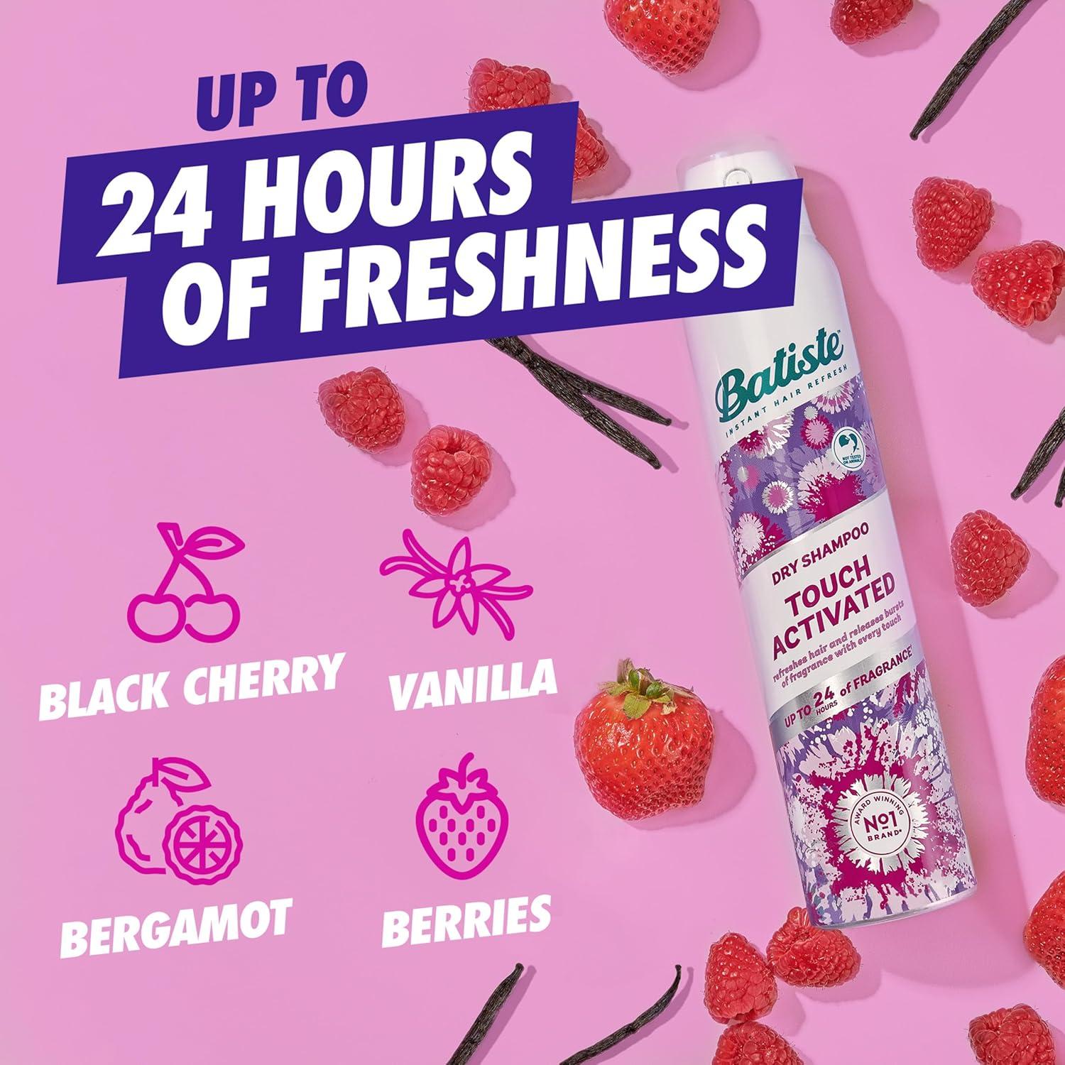 Champú Seco Batiste Activado por Toque 108 g - Frescura 24h