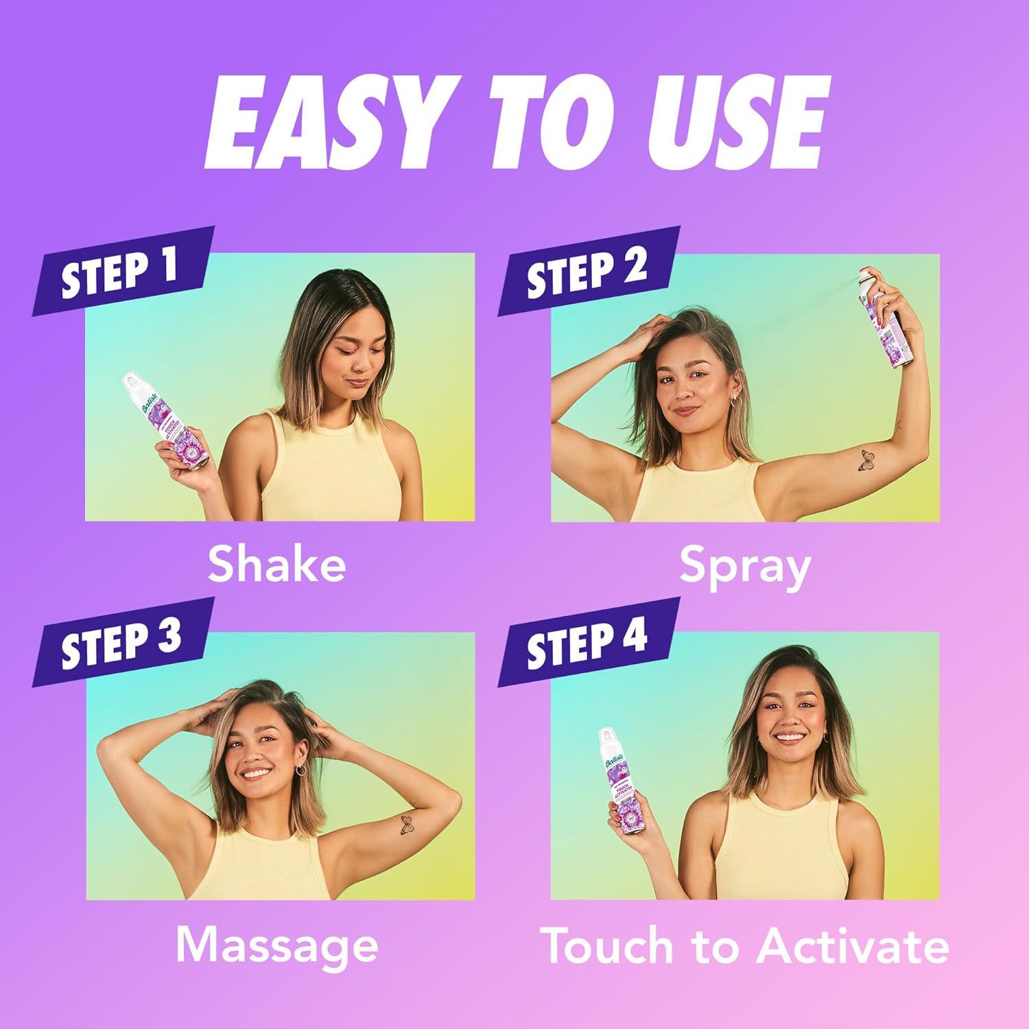 Champú Seco Batiste Activado por Toque 108 g - Frescura 24h