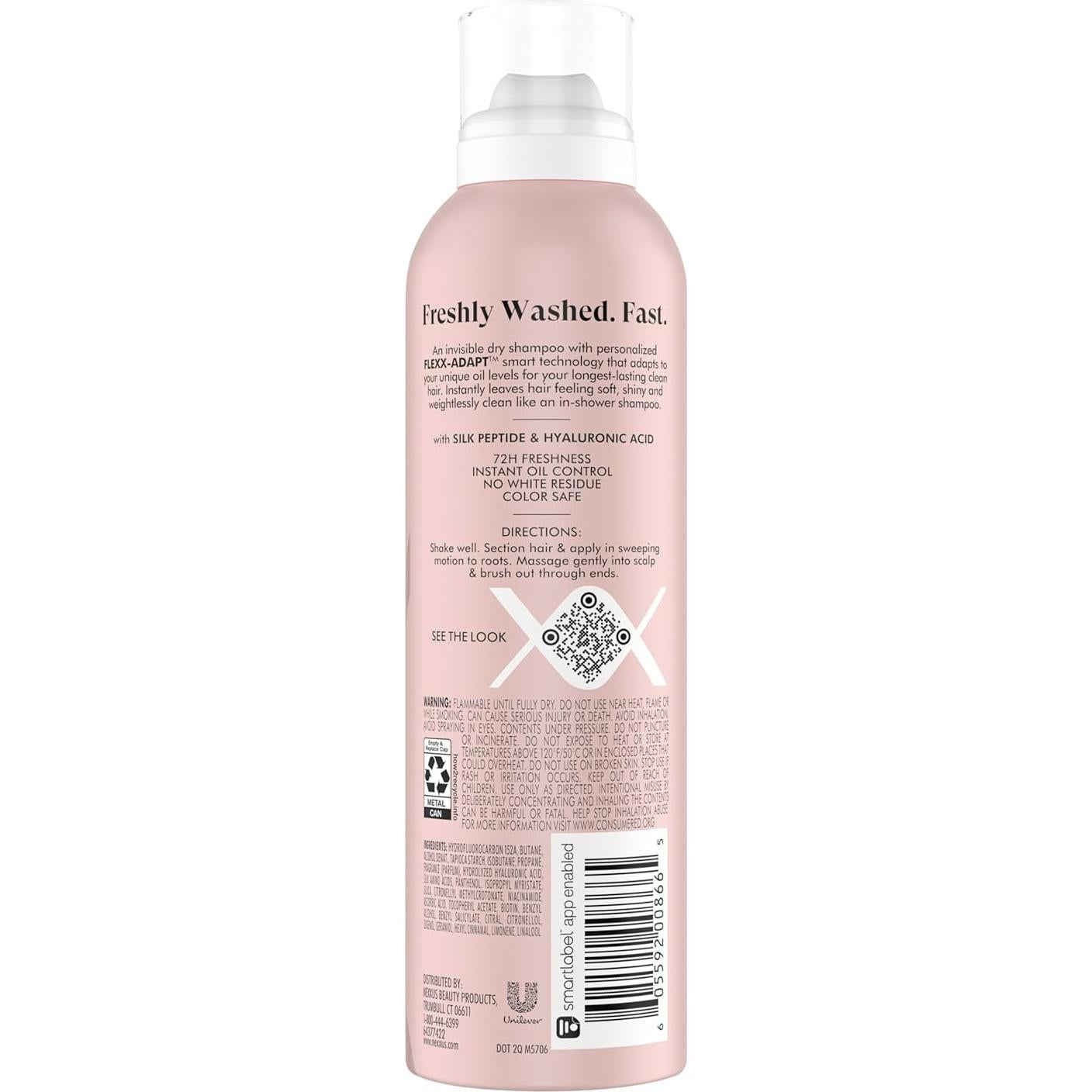 Champú Seco Nexxus FLEXX-ADAPT 142 g - Control Aceite 72h