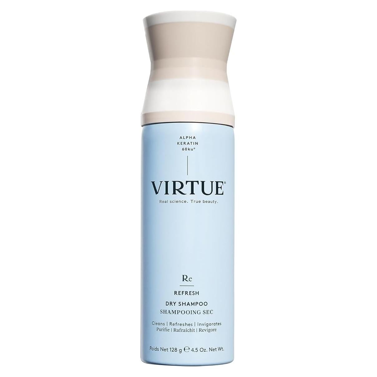 Spray de Champú Seco Virtue 133.2 ml - Libre de Sulfatos