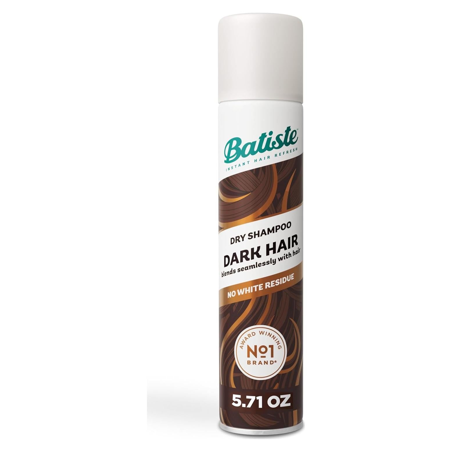 Batiste Champú Seco Oscuro 162g - Revitaliza Cabello Morenas