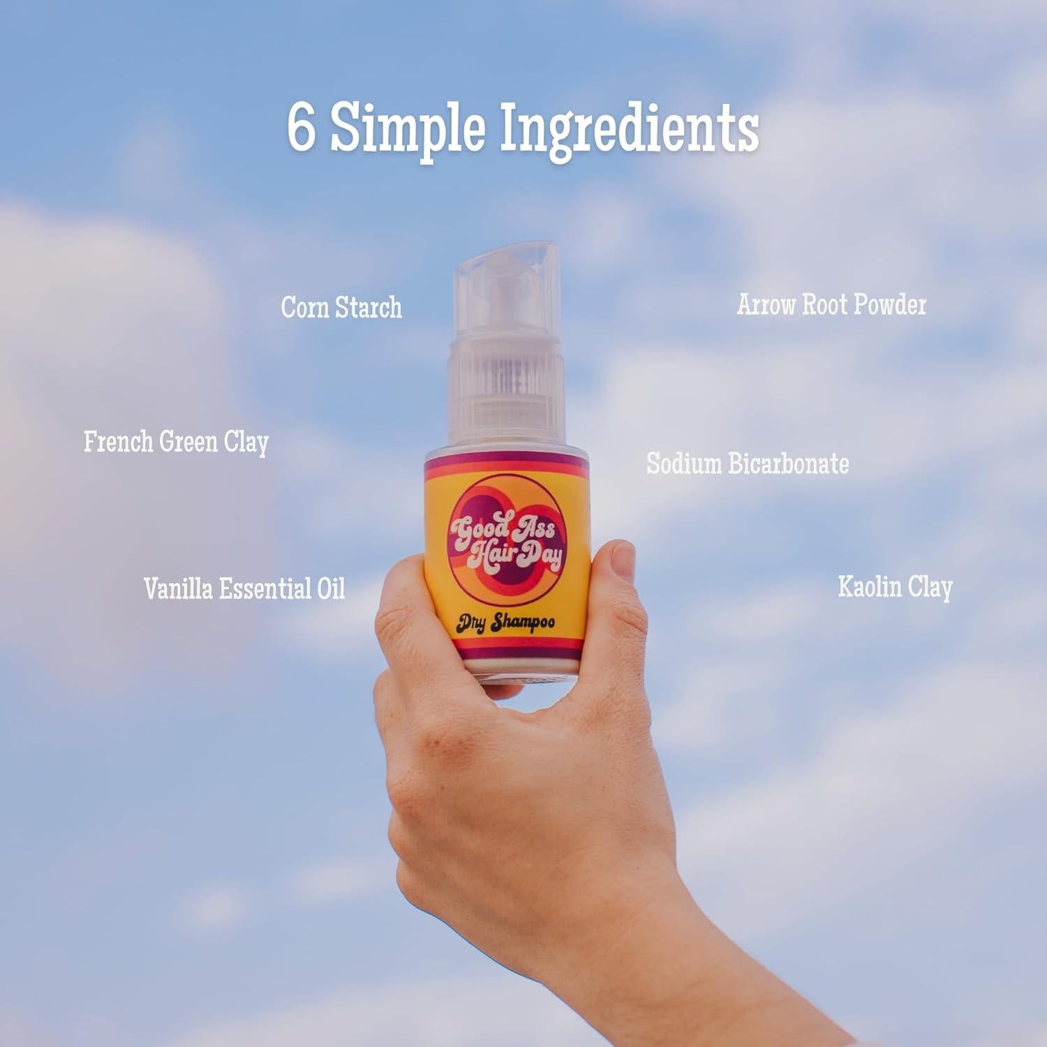 Champú Seco Natural OG Vainilla 79g - A Good Ass Day