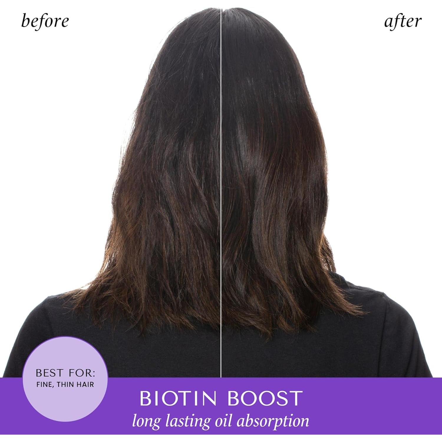 Champú Seco HASK Biotin Boost 230g - Volumen y Fortalecimiento