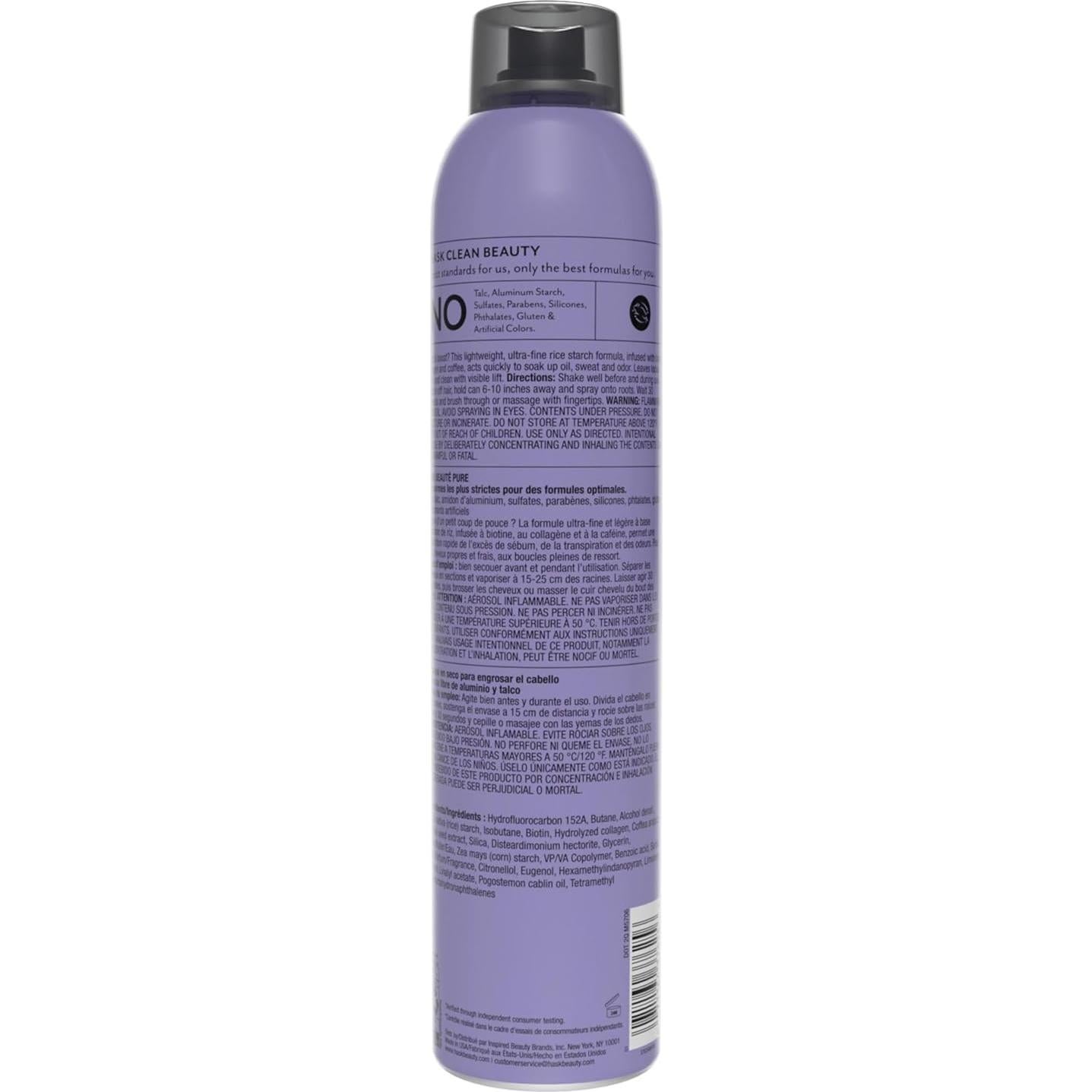 Champú Seco HASK Biotin Boost 230g - Volumen y Fortalecimiento