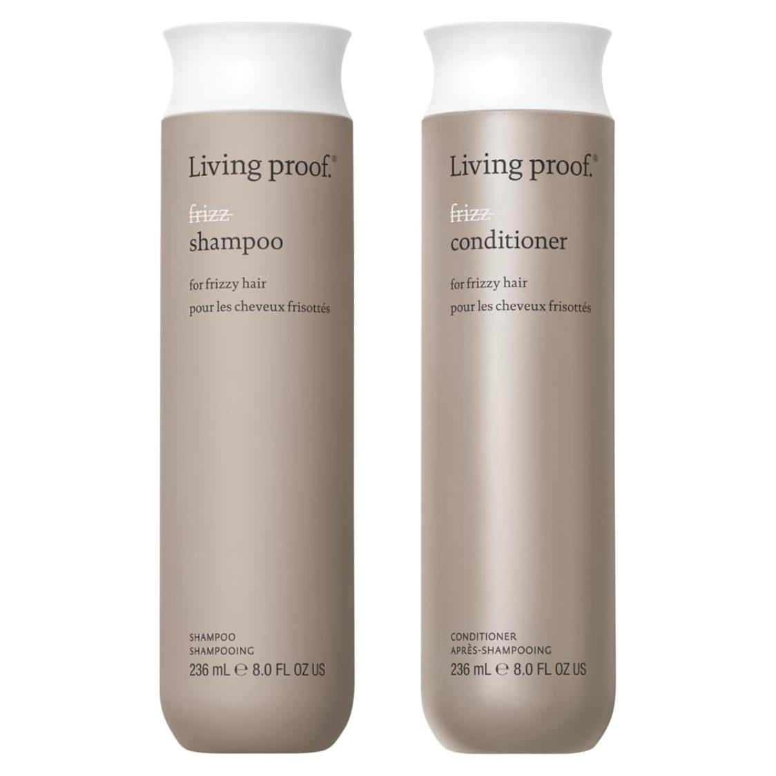 Dúo Champú y Acondicionador No Frizz Living Proof 355ml