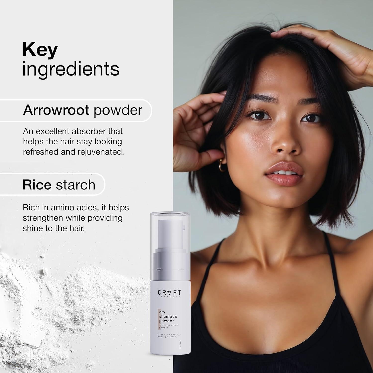 Champú Seco CRVFT 30 Días - Volumen y Absorción de Aceite