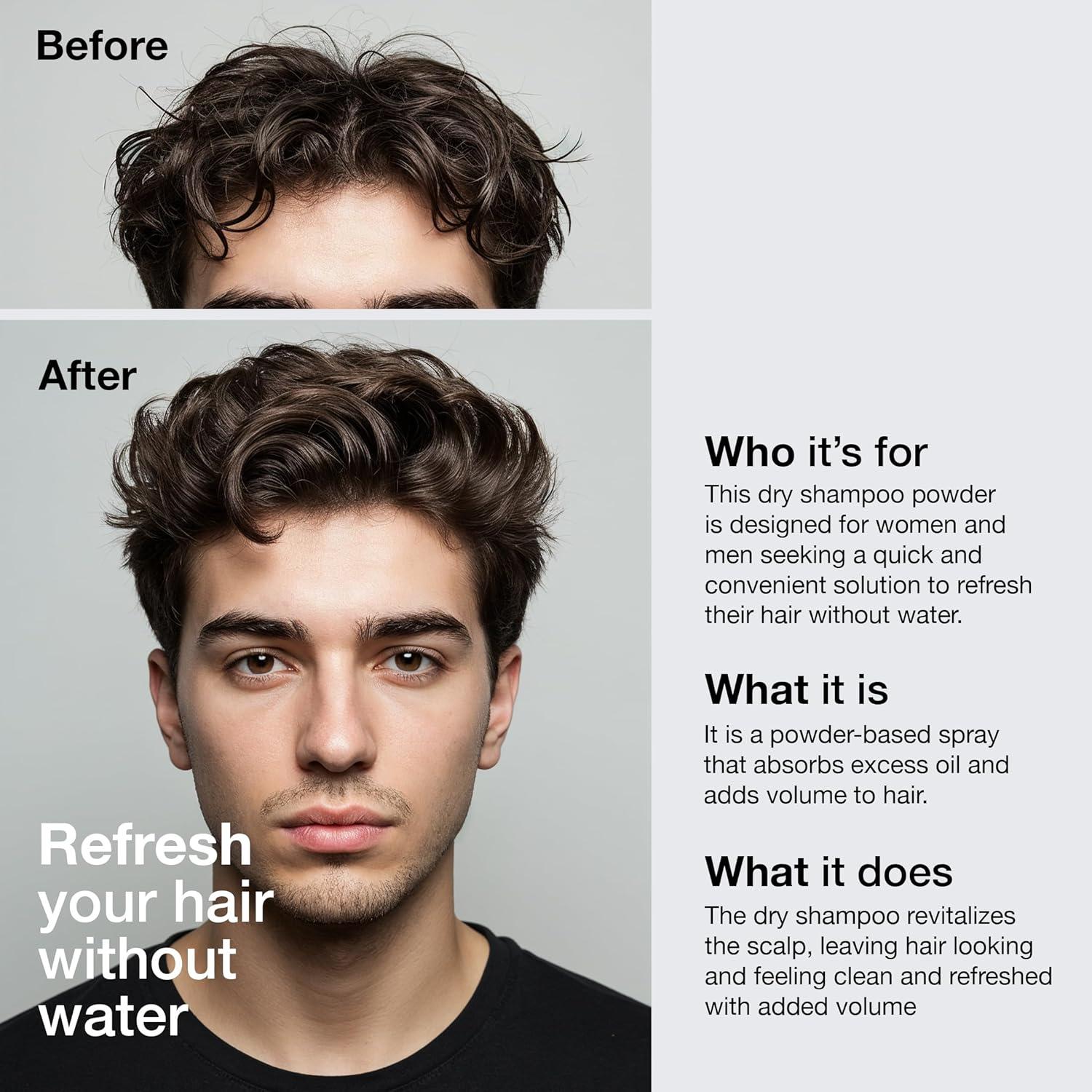 Champú Seco CRVFT 30 Días - Volumen y Absorción de Aceite