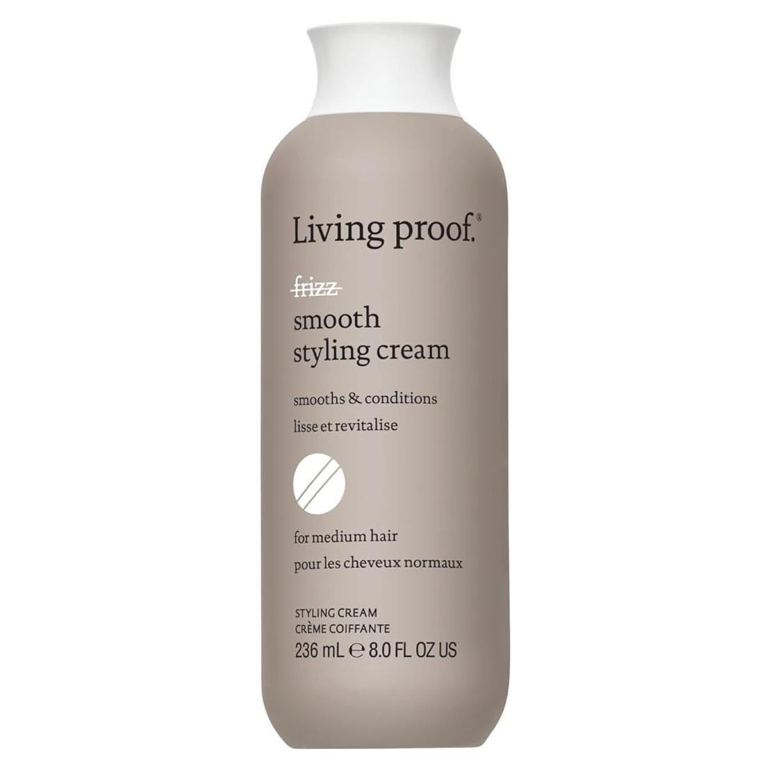 Crema de Estilo Suave No Frizz Living Proof 236.6 ml