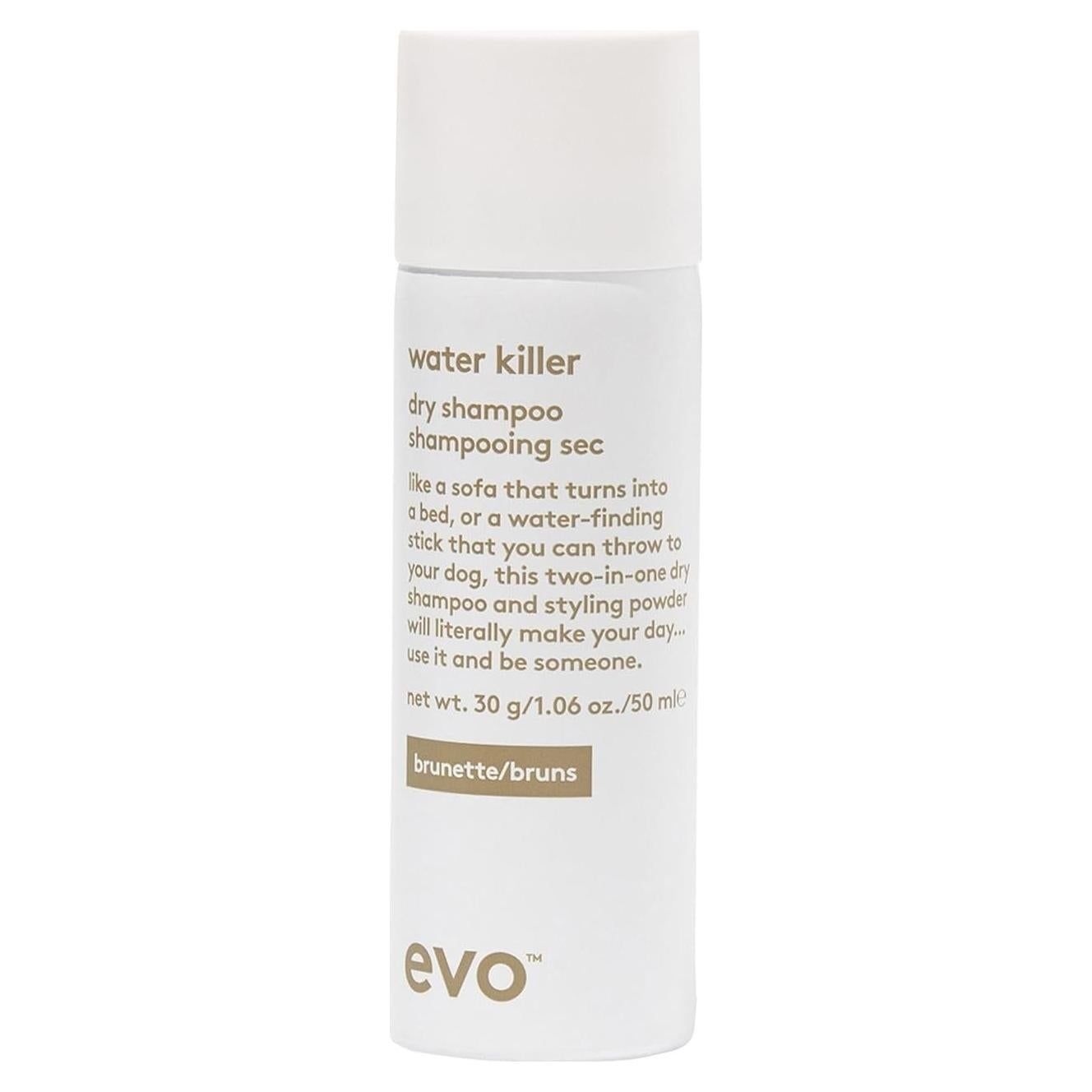 Champú Seco EVO Water Killer 50 ml - Refresca y Estiliza Cabello