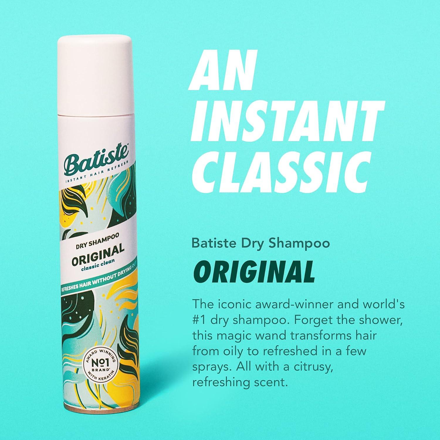 Batiste Champú Seco Original 162 g - Limpieza Clásica