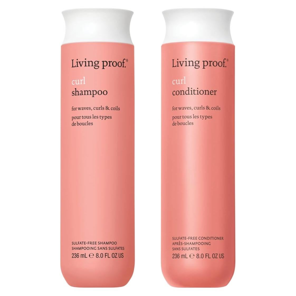 Dúo Champú y Acondicionador Curl Living Proof 355ml - Rizos Definidos