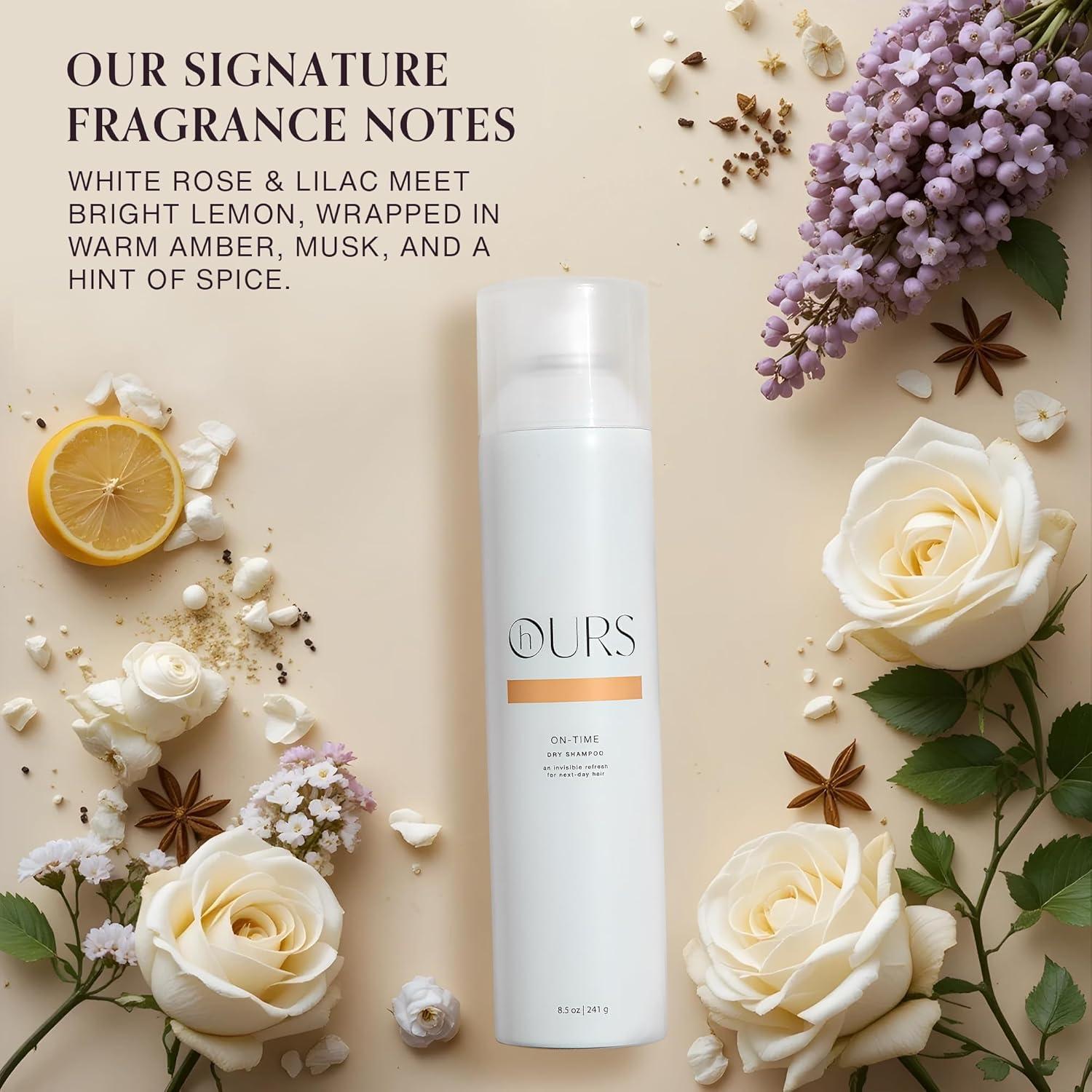 Champú Seco On-Time hOURS 240 g - Libre de Sulfatos y Crueldad