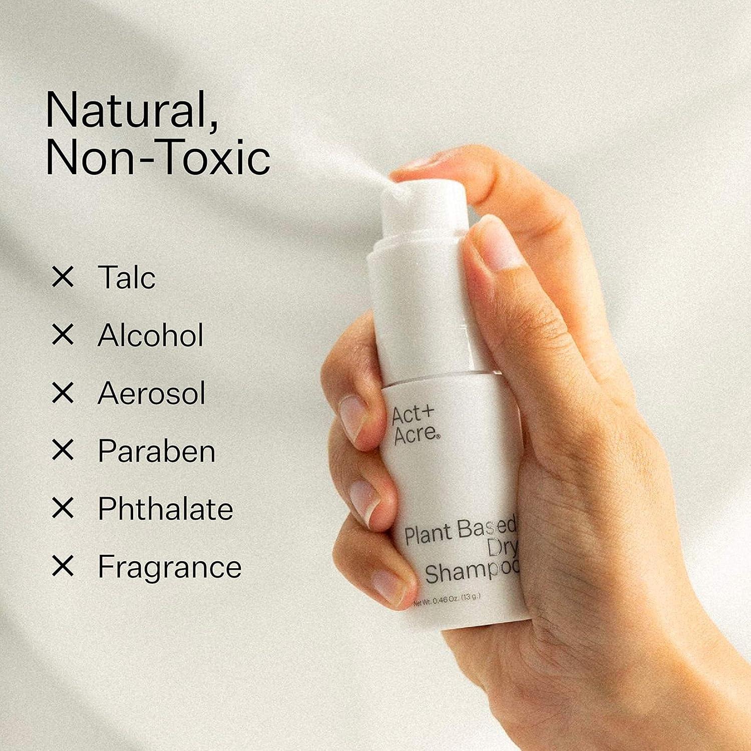 Champú Seco Voluminizador Act+Acre 136g - Sin Fragancia