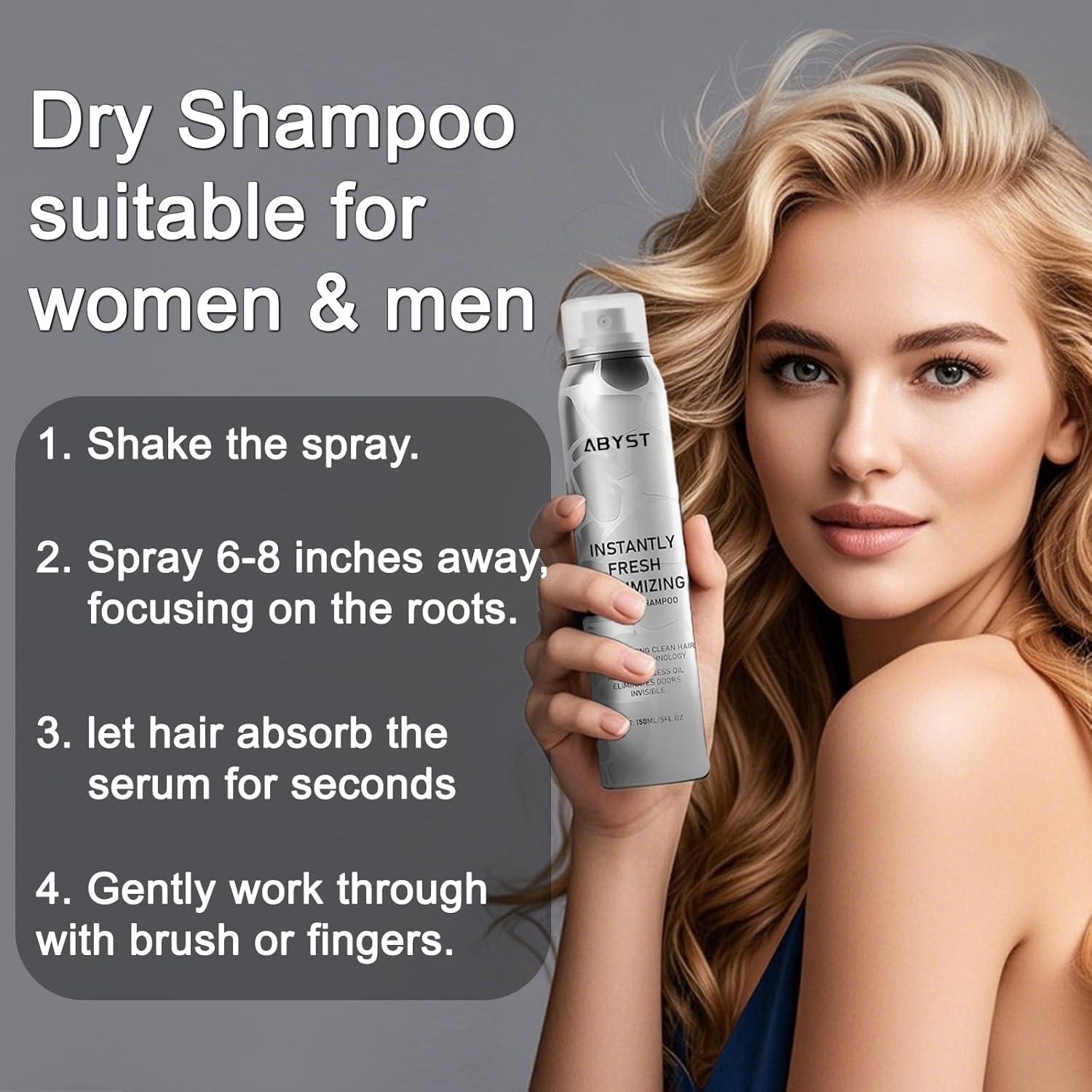 Champú Seco BENIX 141.75 g - Spray Voluminizador Vegano