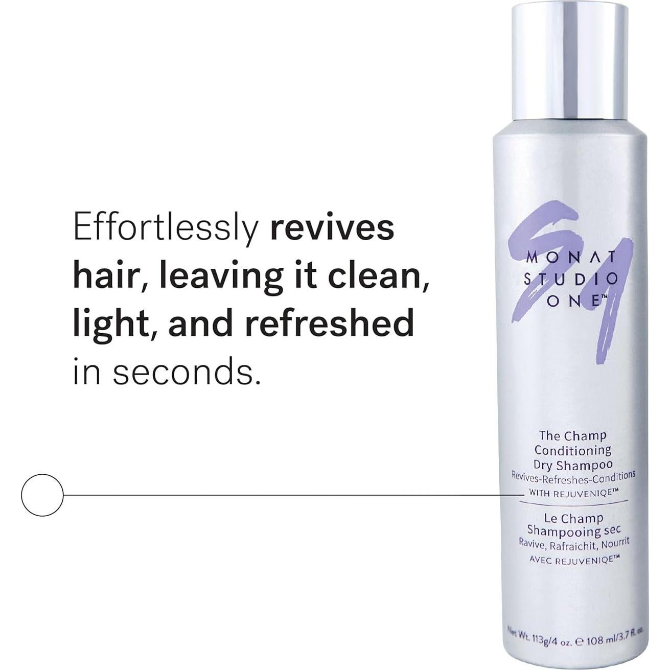 Champú Seco MONAT Studio One El Campeón 113g - Para Todo Cabello