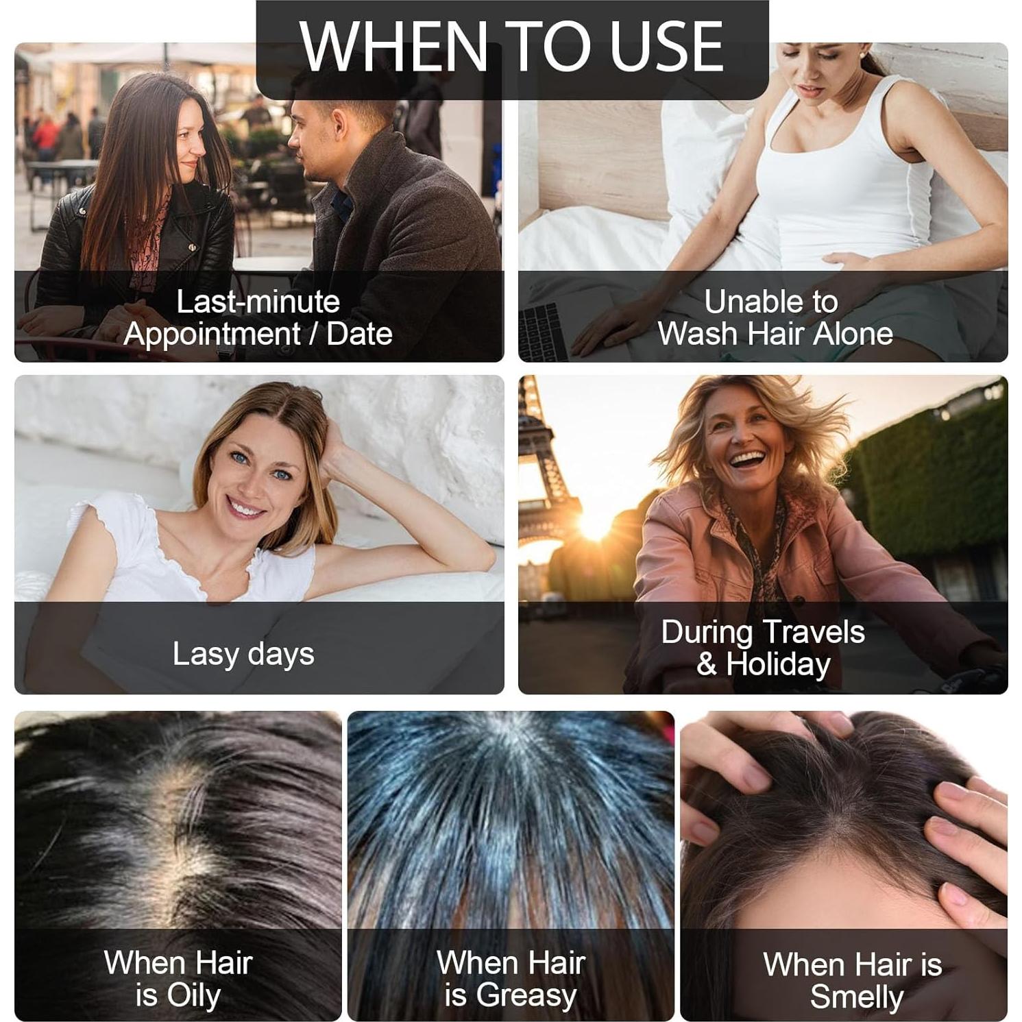 Polvo de Champú Seco ARCHIDATE 51g - Voluminizador Natural