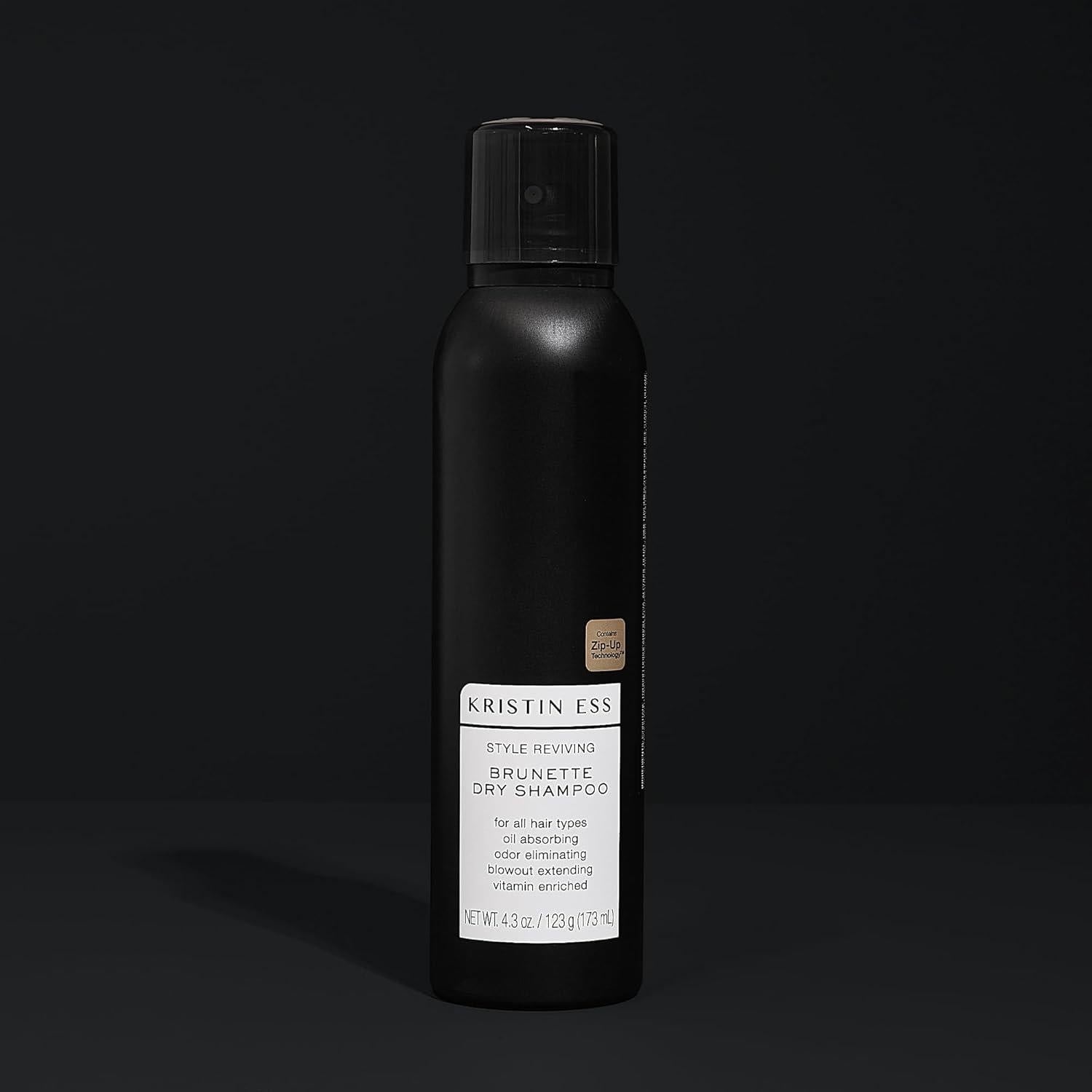 Champú Seco Kristin Ess para Cabello Oscuro 118 ml - Vegano