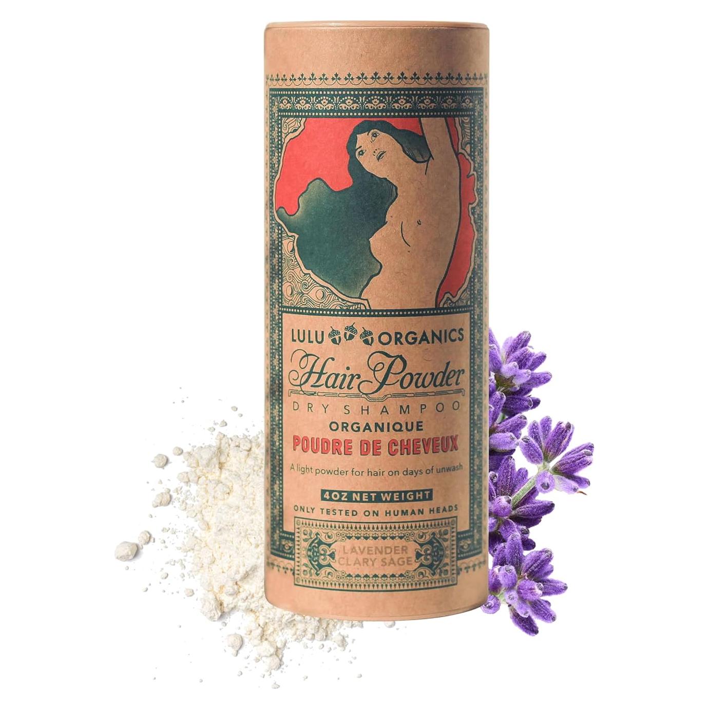Champú Seco Natural Lulu Organics 113.4g - Lavanda y Salvia