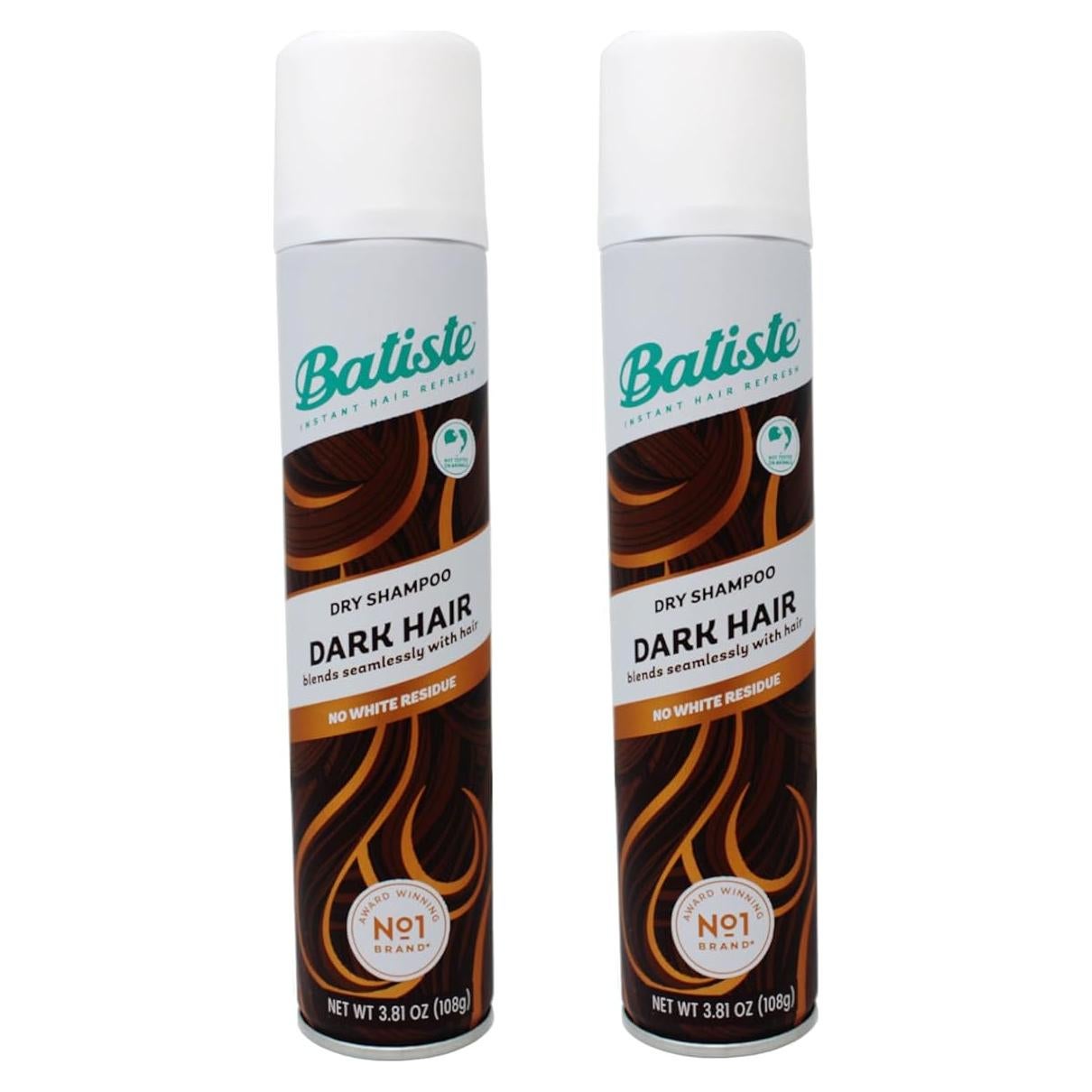 Champú Seco Batiste para Cabello Oscuro 2 x 107.7 g