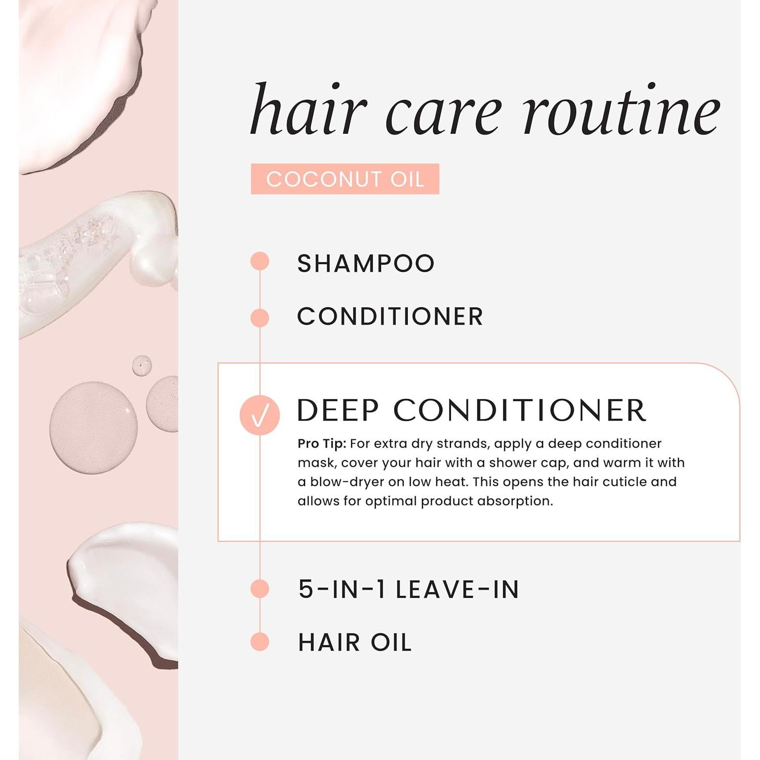 Dúo de Champú Seco y Acondicionador Nutritivo de Coco 121.9g