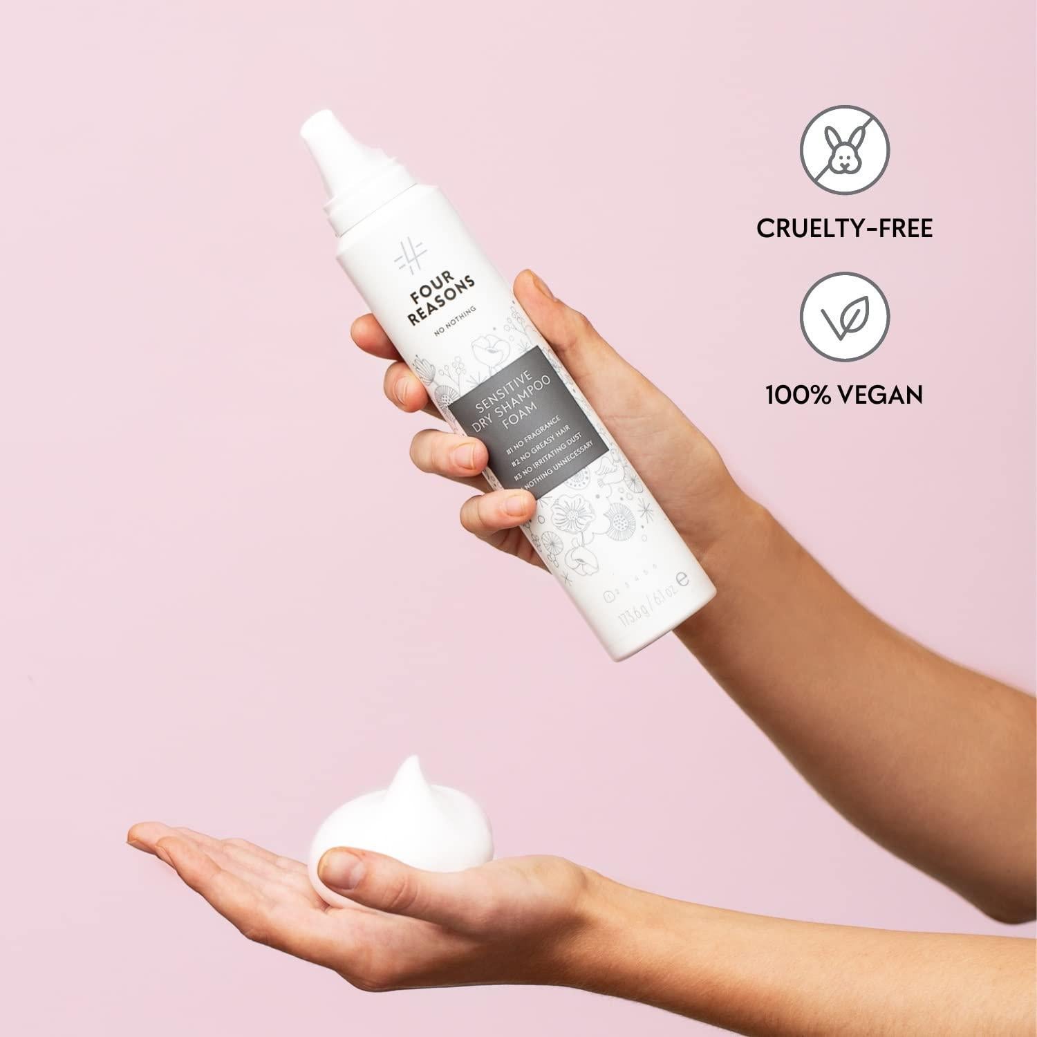 Espuma de Champú Seco No Nothing 173.5 g Sin Fragancia Vegano