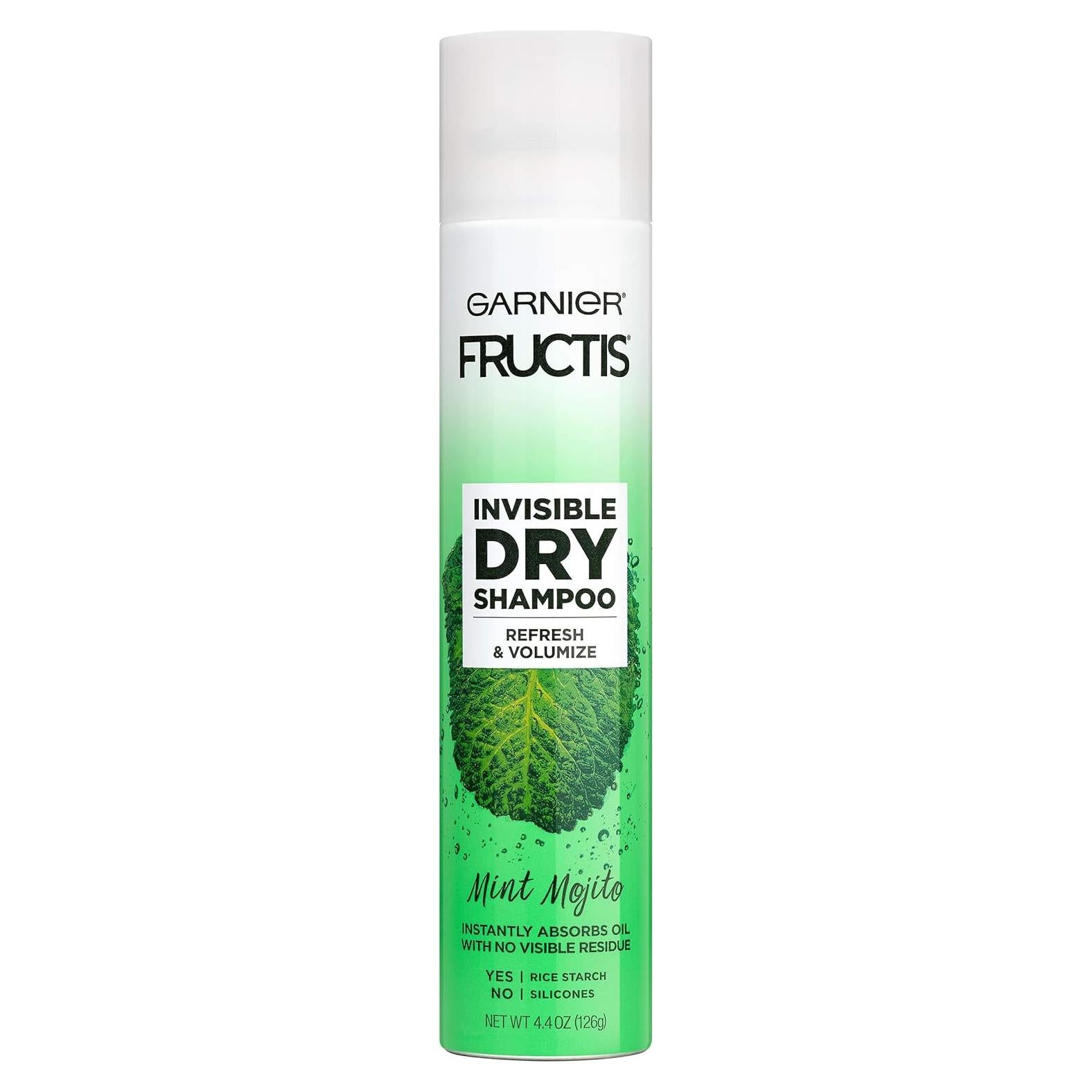 Champú Seco Invisible Garnier Fructis 125 ml Mojito de Menta