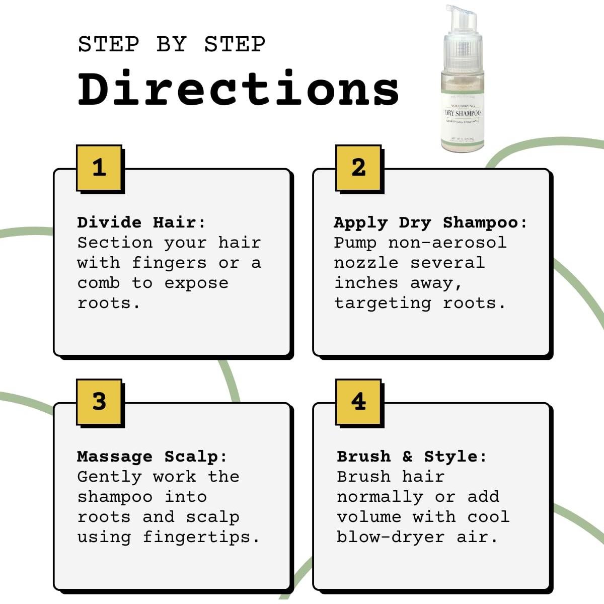 Polvo de Champú Seco Pájaro Amarillo 31g | Natural y Vegano