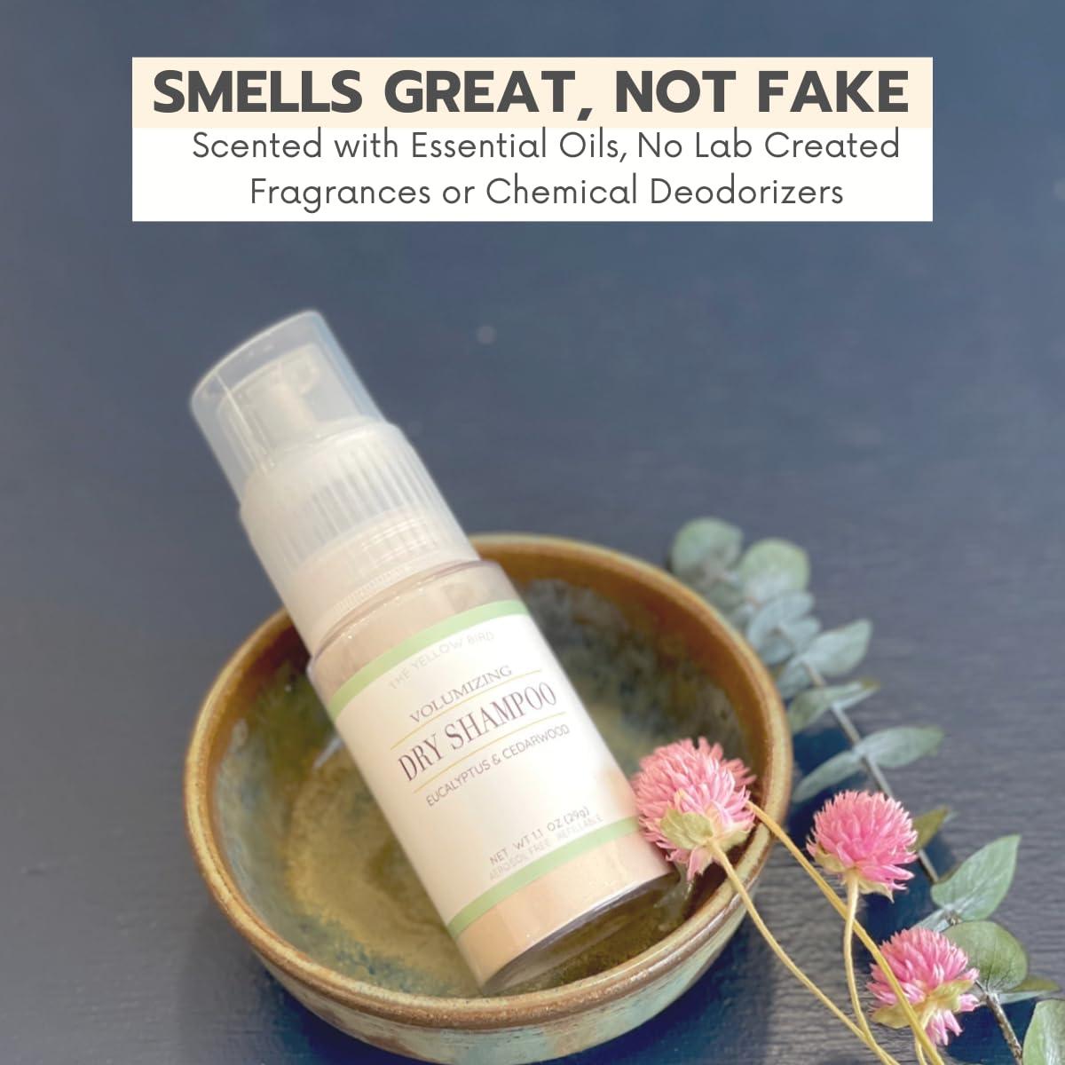 Polvo de Champú Seco Pájaro Amarillo 31g | Natural y Vegano