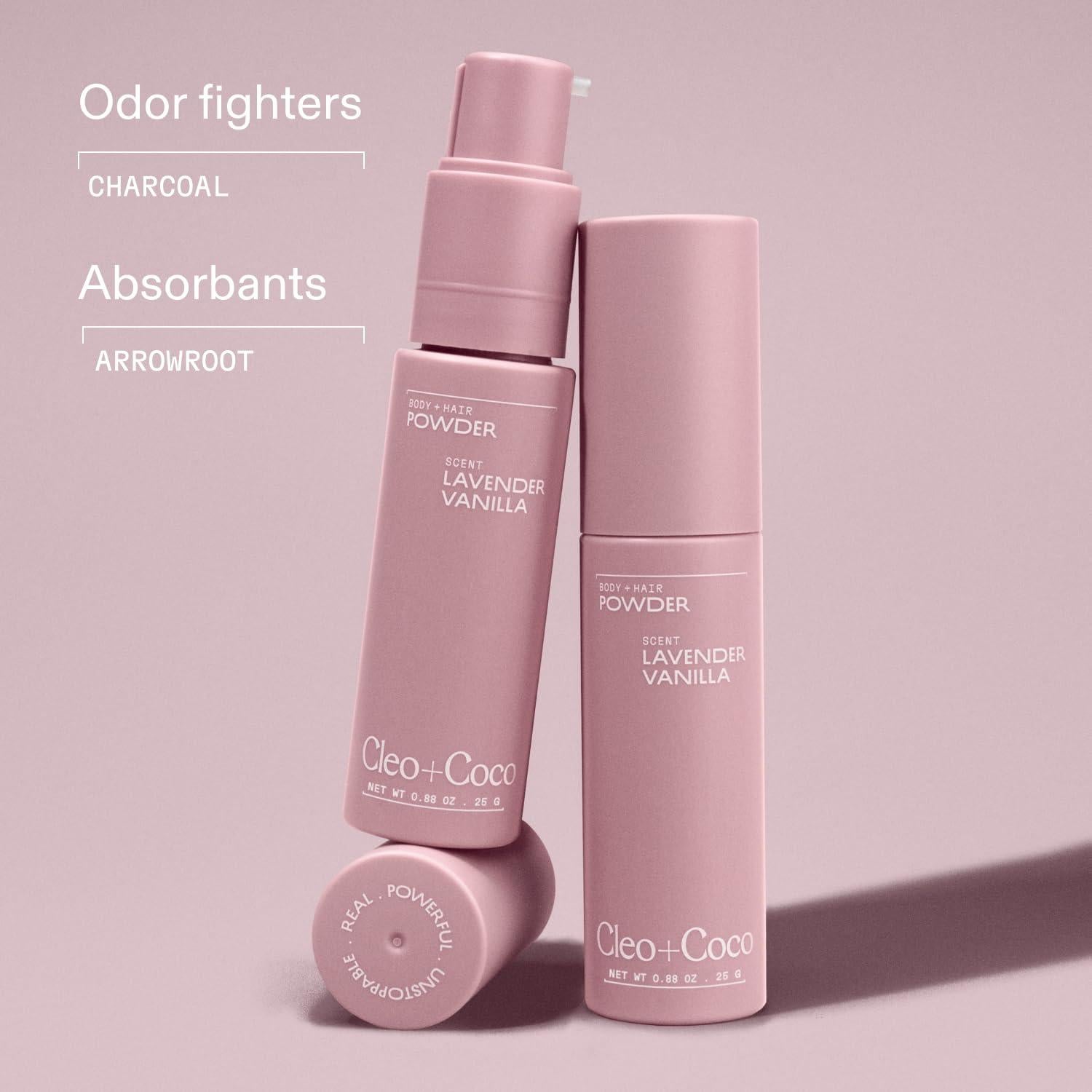 Polvo de Champú Seco Cleo+Coco Lavanda Vainilla 24.9g