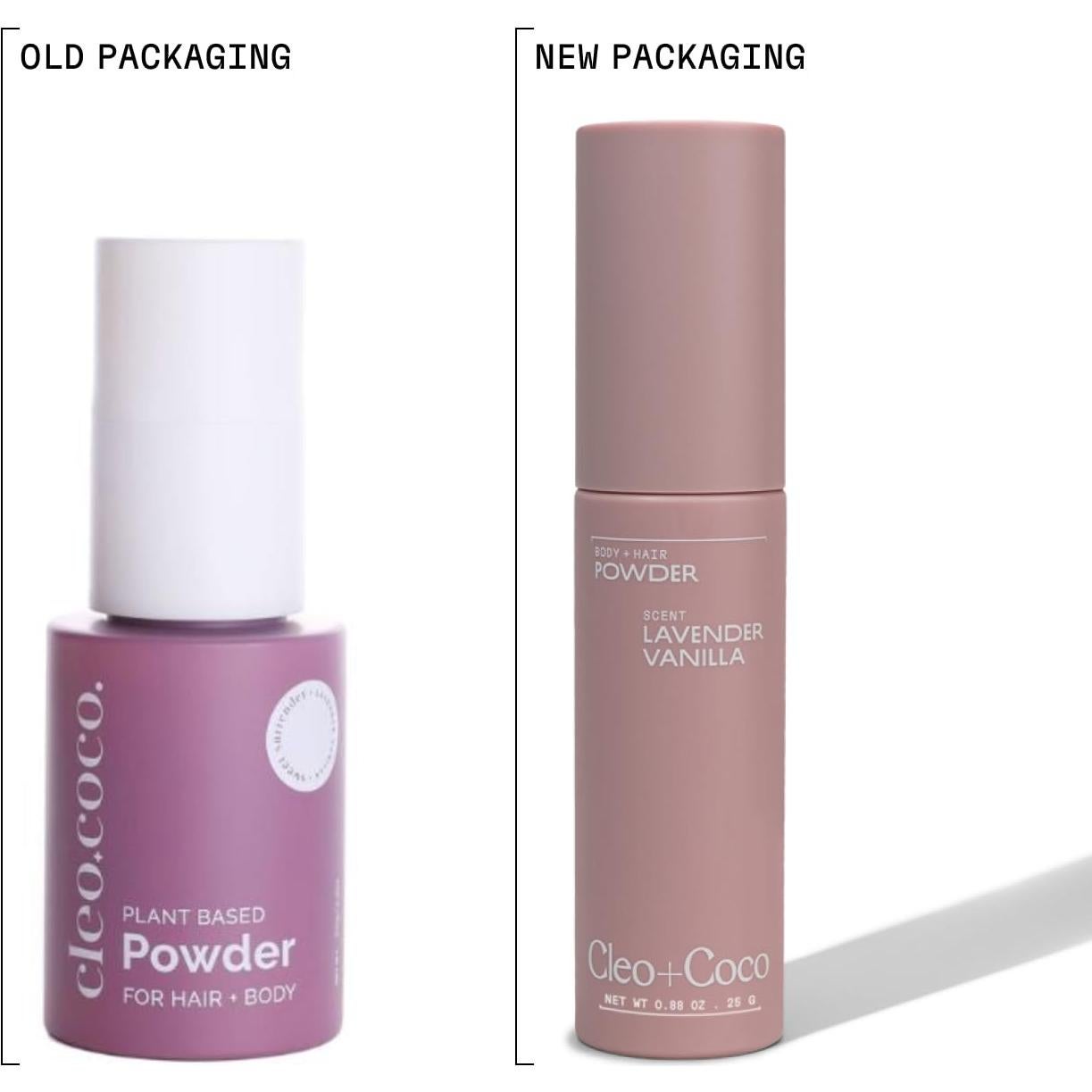 Polvo de Champú Seco Cleo+Coco Lavanda Vainilla 24.9g