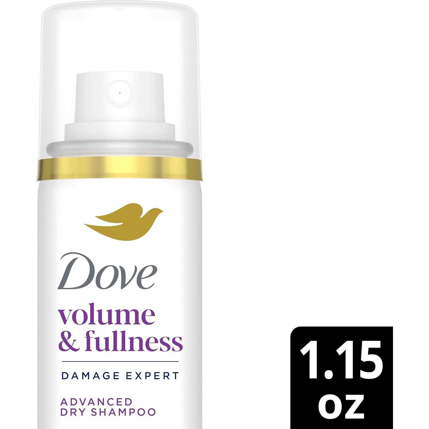 Champú Seco Voluminizador Dove, Viaje, 6 x 32.51 g