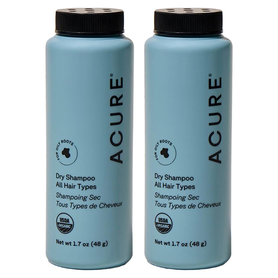 Champú Seco Acure 48g - Limpieza Rápida y Efectiva