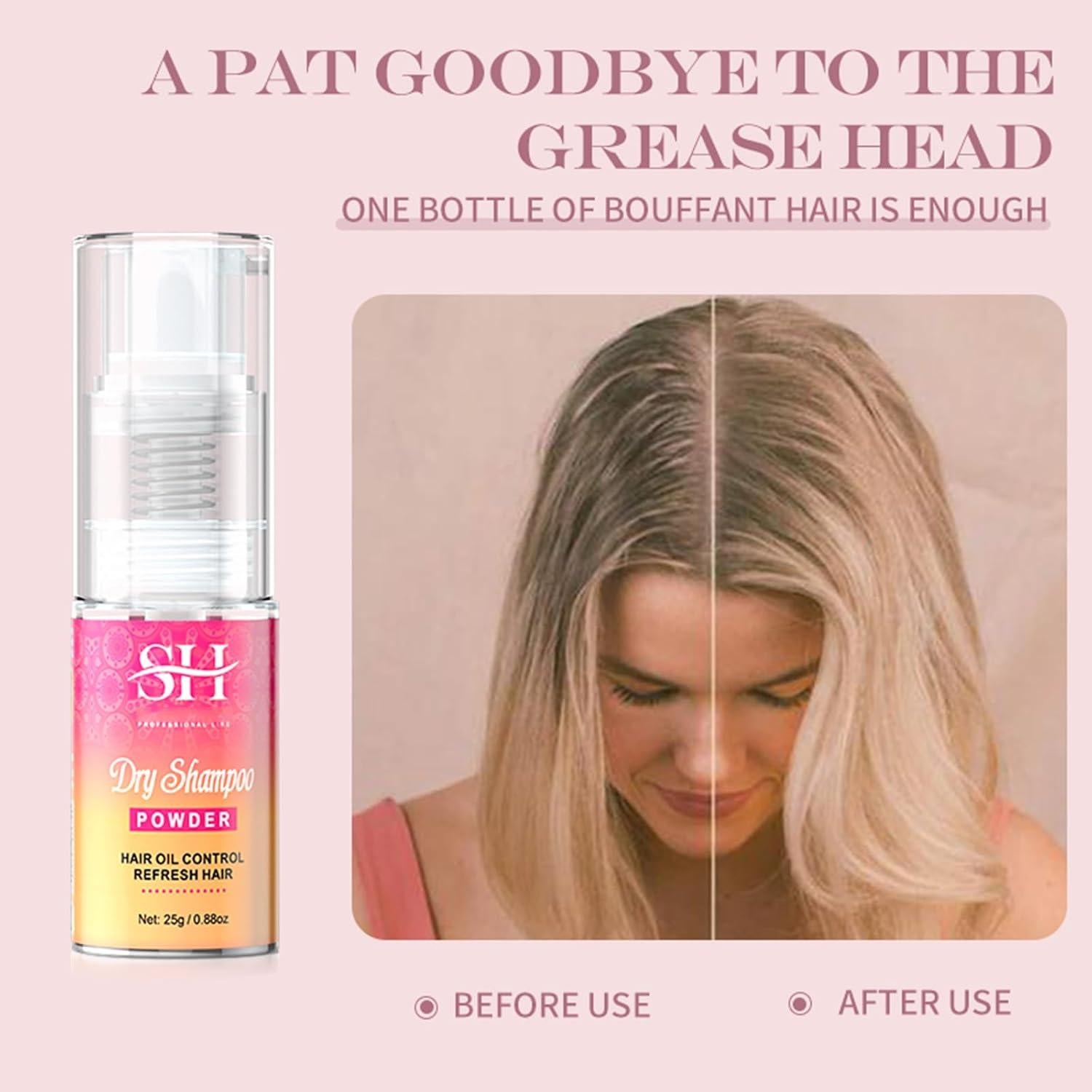 Polvo de Champú Seco Gowwim 24.9g Voluminizador y Texturizador