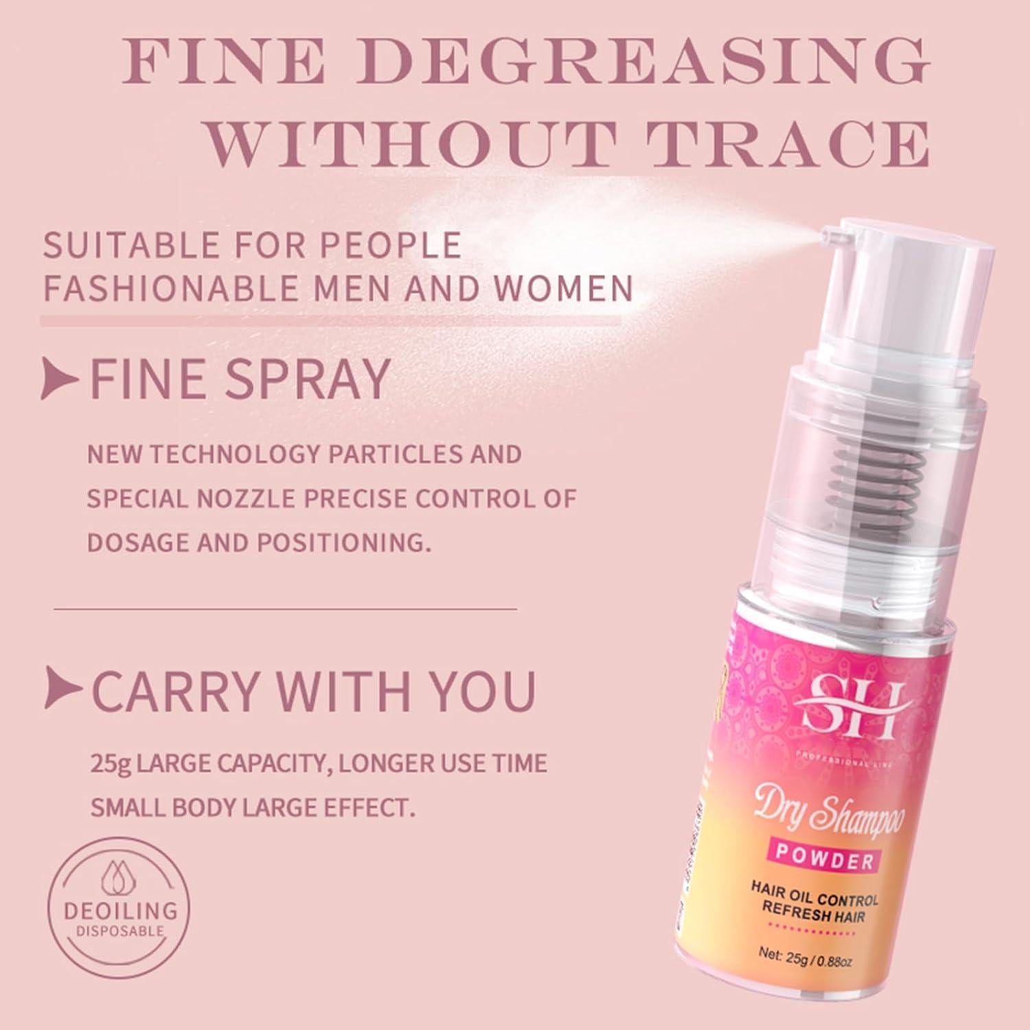 Polvo de Champú Seco Gowwim 24.9g Voluminizador y Texturizador