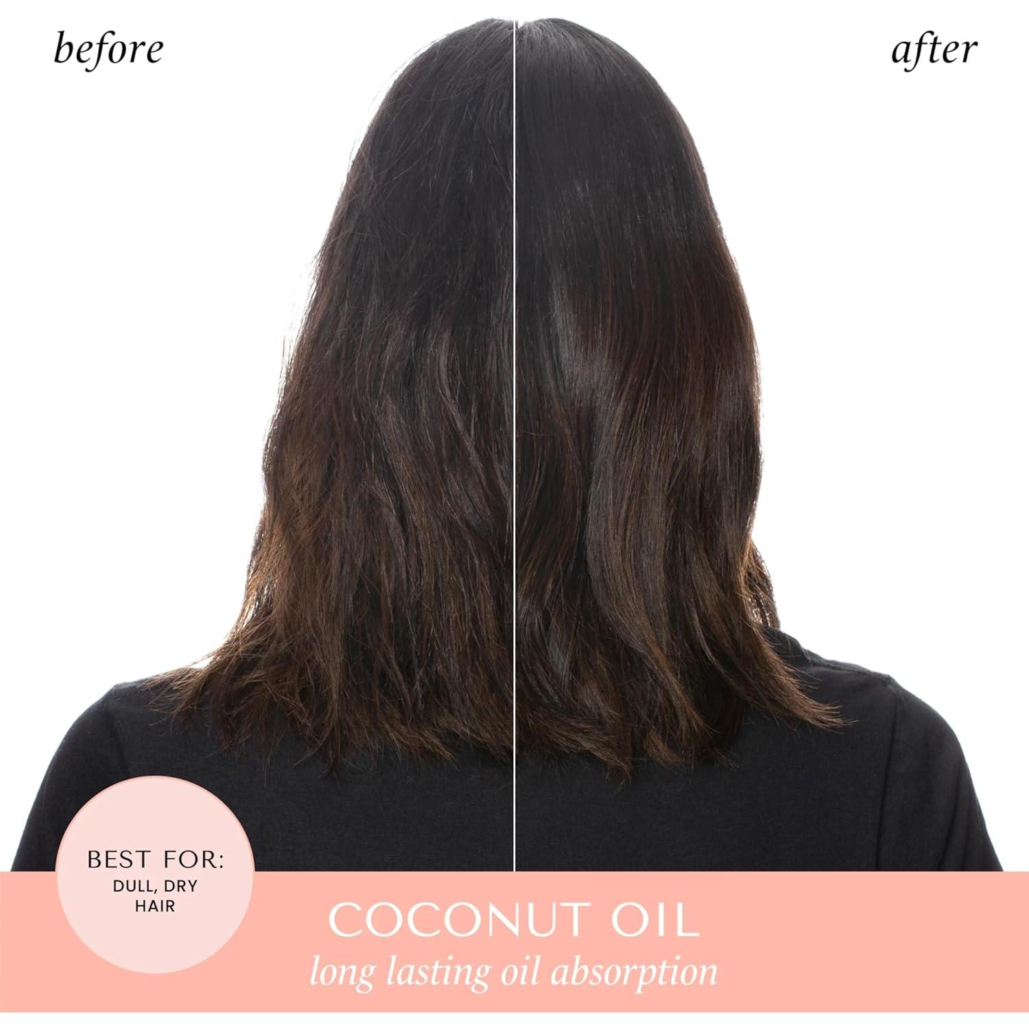 Champú Seco Nutritivo HASK Coco 2 Latas 184.3g Sin Aluminio