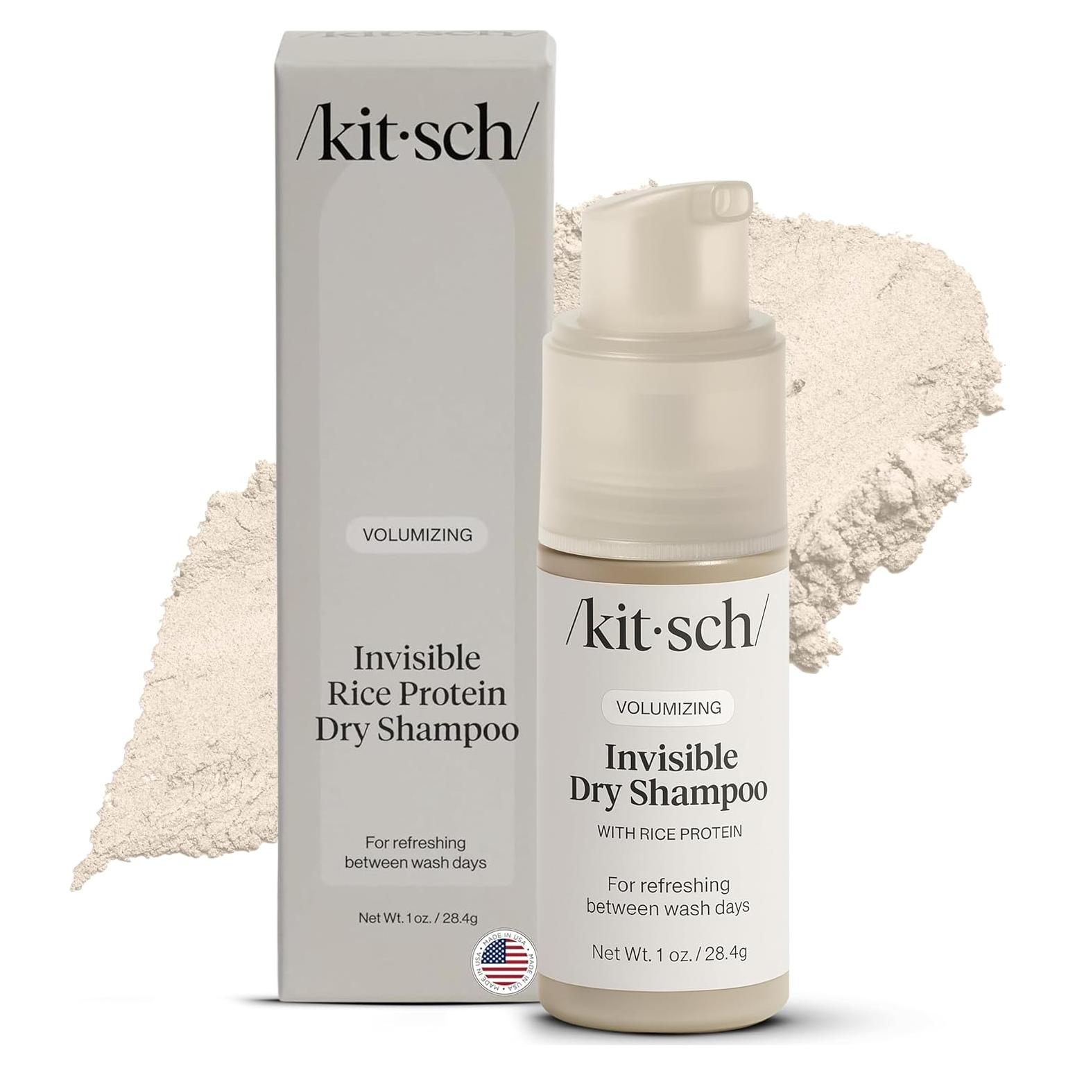 Champú Seco Kitsch de Proteína de Arroz 28g - Sin Residuo