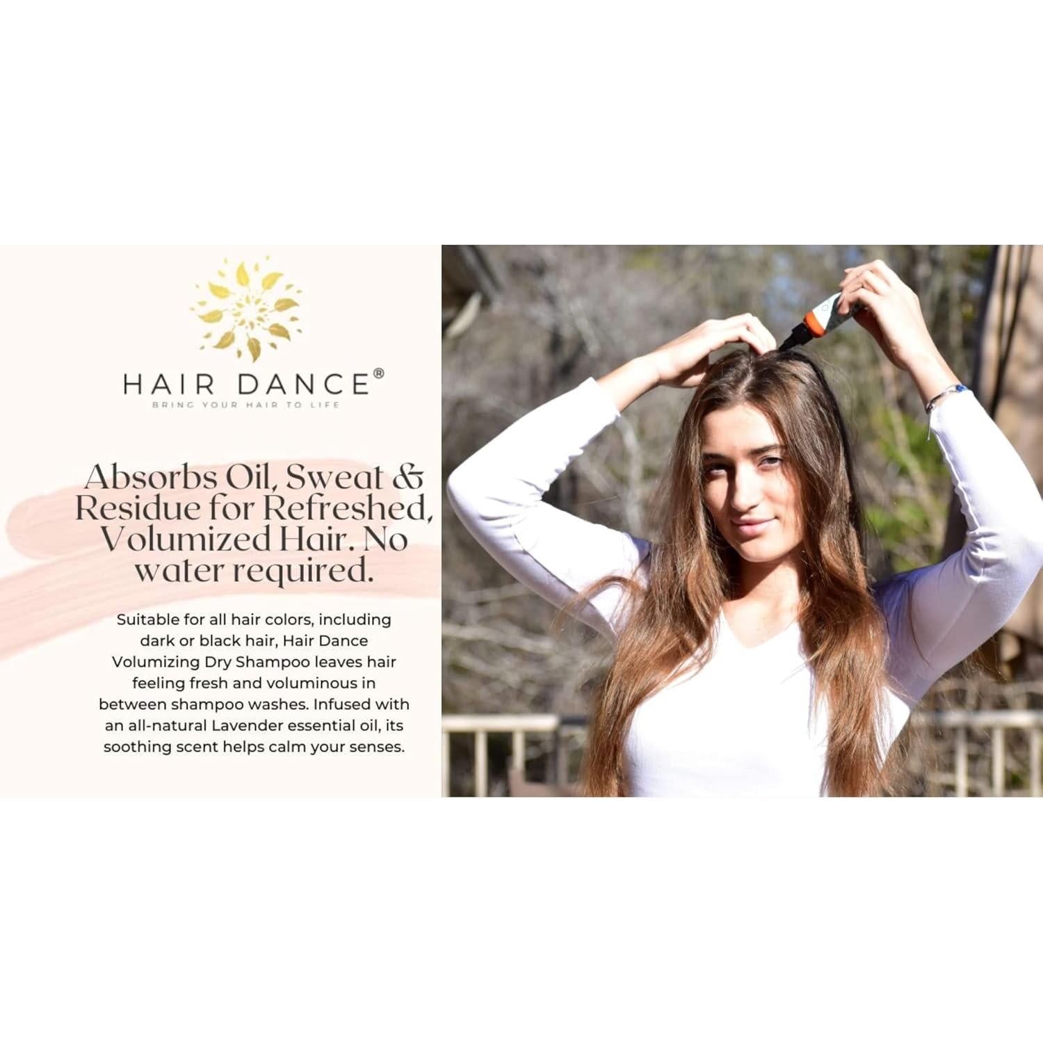 Champú Seco en Polvo Hair Dance 28g - Aroma Lavanda Natural