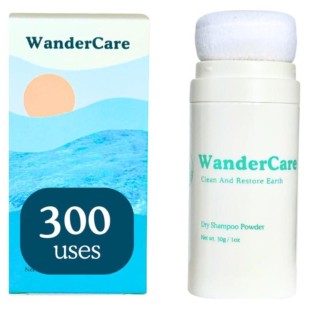 Champú Seco Natural WanderCare 300 Usos 91g Voluminizador